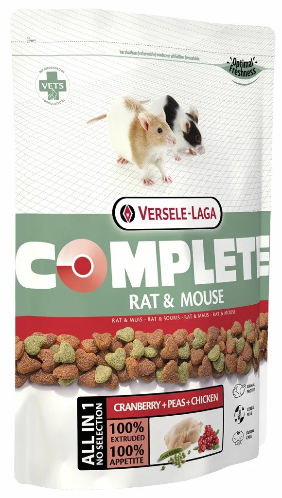 Versele Laga Karma dla szczurów Complete 500 g, 3 sztuki w opakowaniu (3 x 500 g)