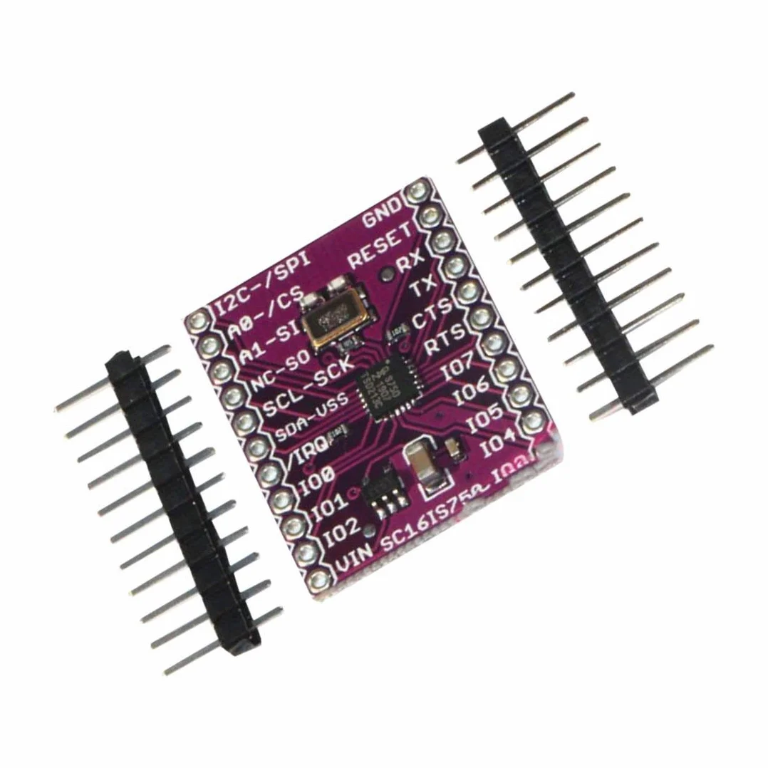 DollaTek SC16IS750 Pojedynczy UART z interfejsem I2C-bus/SPI