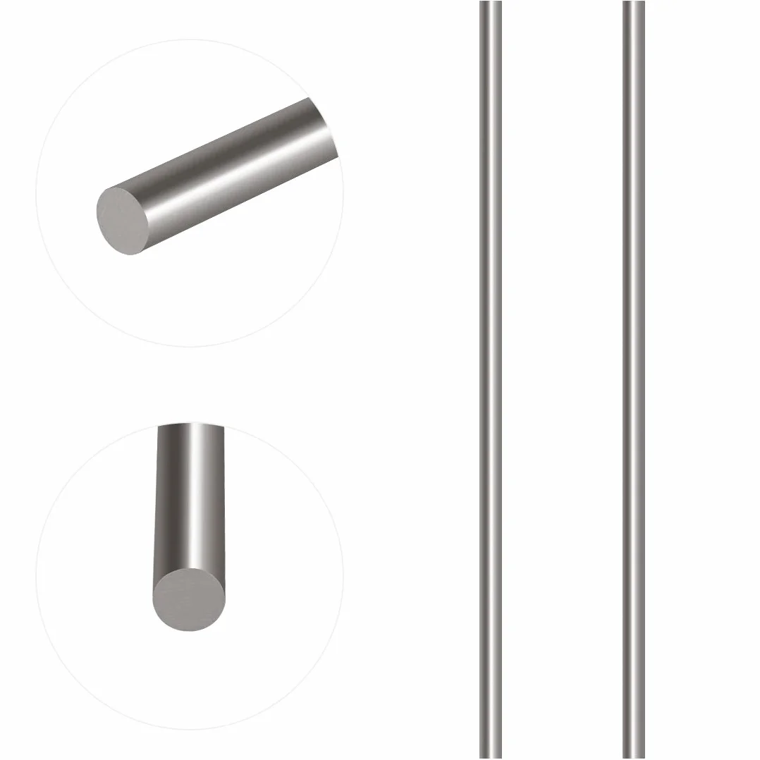 Glarks pręt stal nierdzewna 5 mm x 356 mm okrągły pręt tokarka model RC