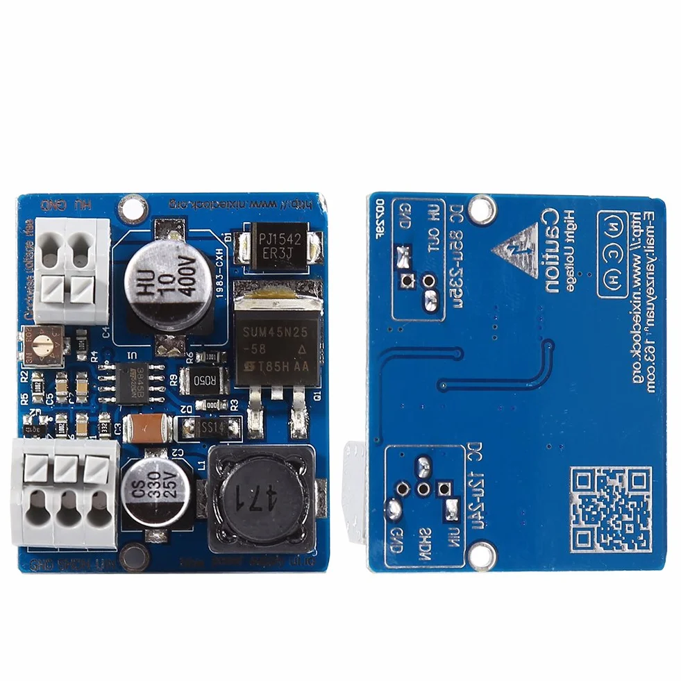 NCH6100HV Wysokonapięciowy moduł zasilacza DC Step-up do lamp Nixie/VFD