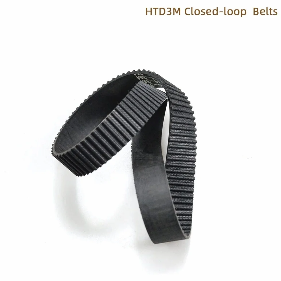 1 sztuk Arc HTD 3M pasek rozrządu C = 891 900 918 939 954 960 1005 1026 1050 1056 szerokość 6/9/10/12/15mm guma zamknięta pętla synchroniczny skok 3mm (Color : 3M 918(Teeth306), Size : 12mm)