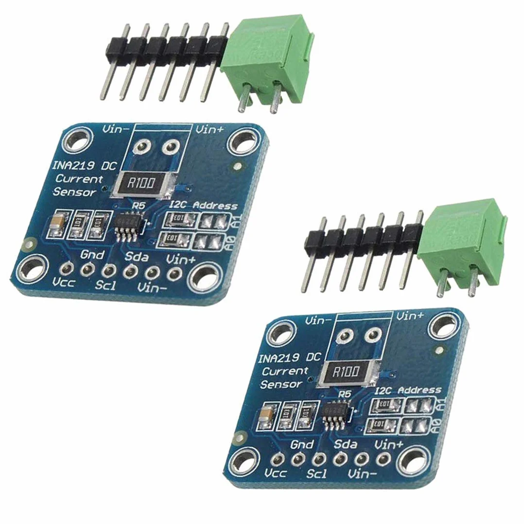 INA219 I2C Dwukierunkowy DC Czujnik Zasilania Moduł 3-5,5V 2 szt.