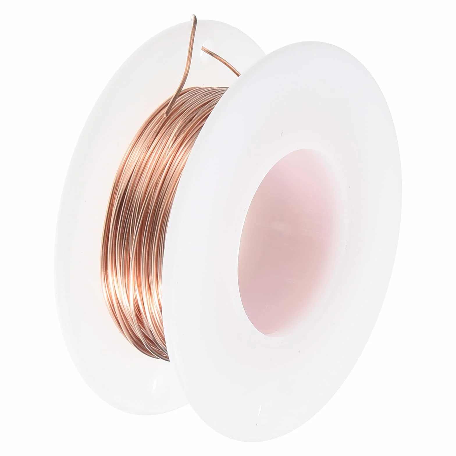 Miękki drut miedziany 22 AWG 20 m 99,9% czysty 0,6 mm do majsterkowania dekoracji