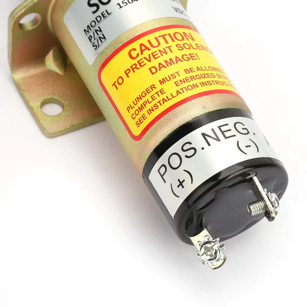 Elektromagnes Ciągnący 1504 12C2U1B1S1 12 V Stalowa Obudowa Zestaw Zamienny
