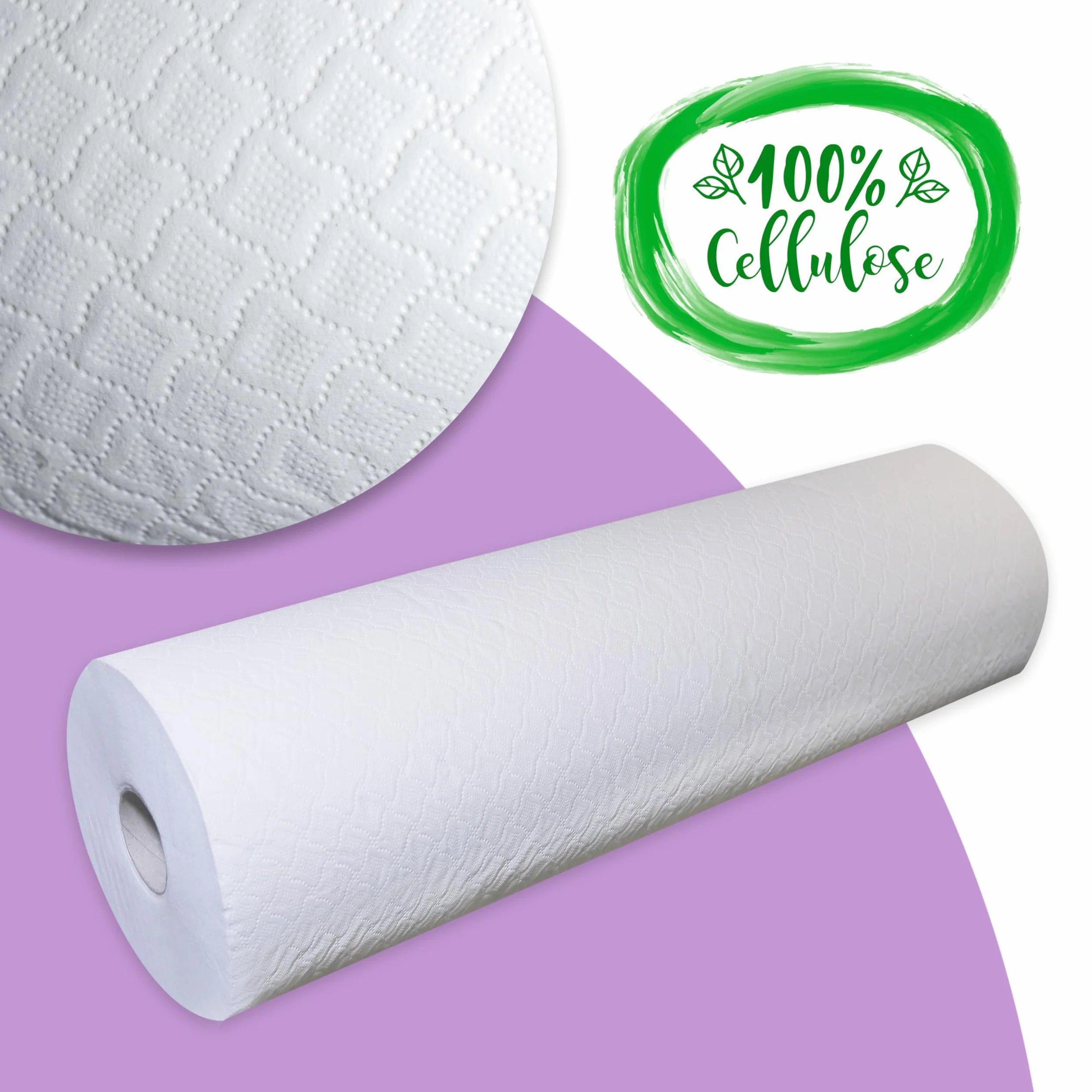 1 x prześcieradło na łóżko, kosmetyczka, lekarz, masaż, fizjoterapia, wyprodukowano we Włoszech, profesjonalne, jednorazowe, z papieru celulozowego, wys. 60 cm (1 szt.)