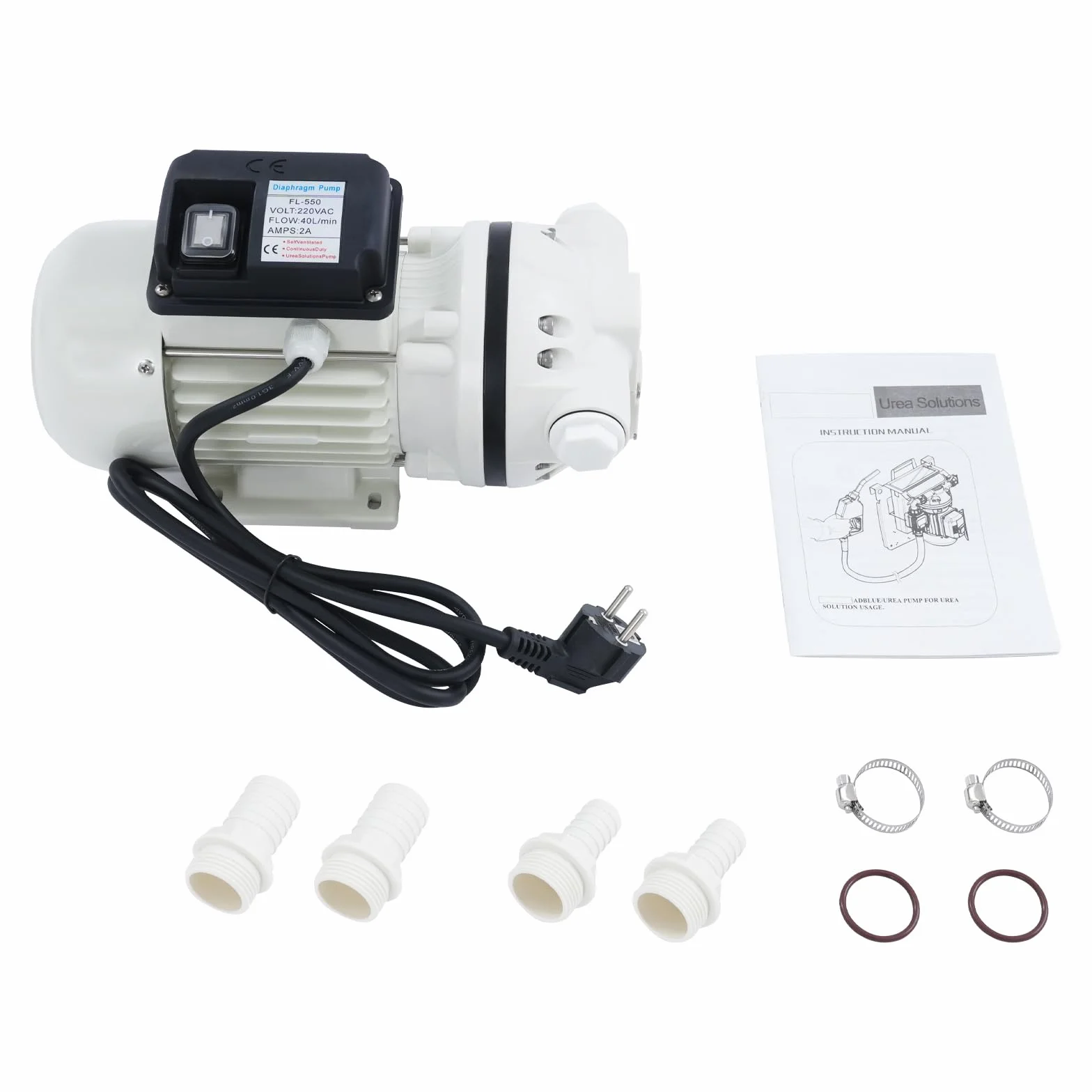 Pompa membranowa AD-Blue 230 V 0,4 kW 34 l/min samozasysająca
