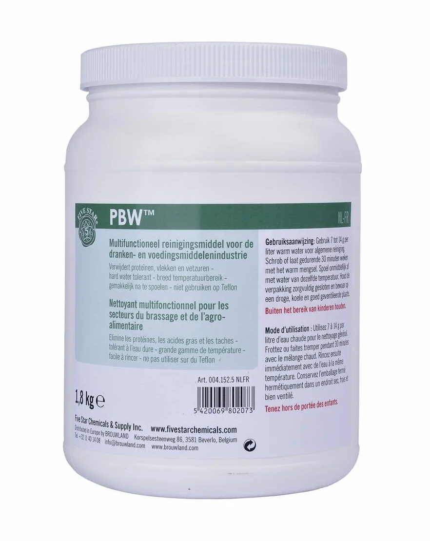Five Star PBW wielofunkcyjny środek czyszczący 1,8 kg do przemysłu spożywczego