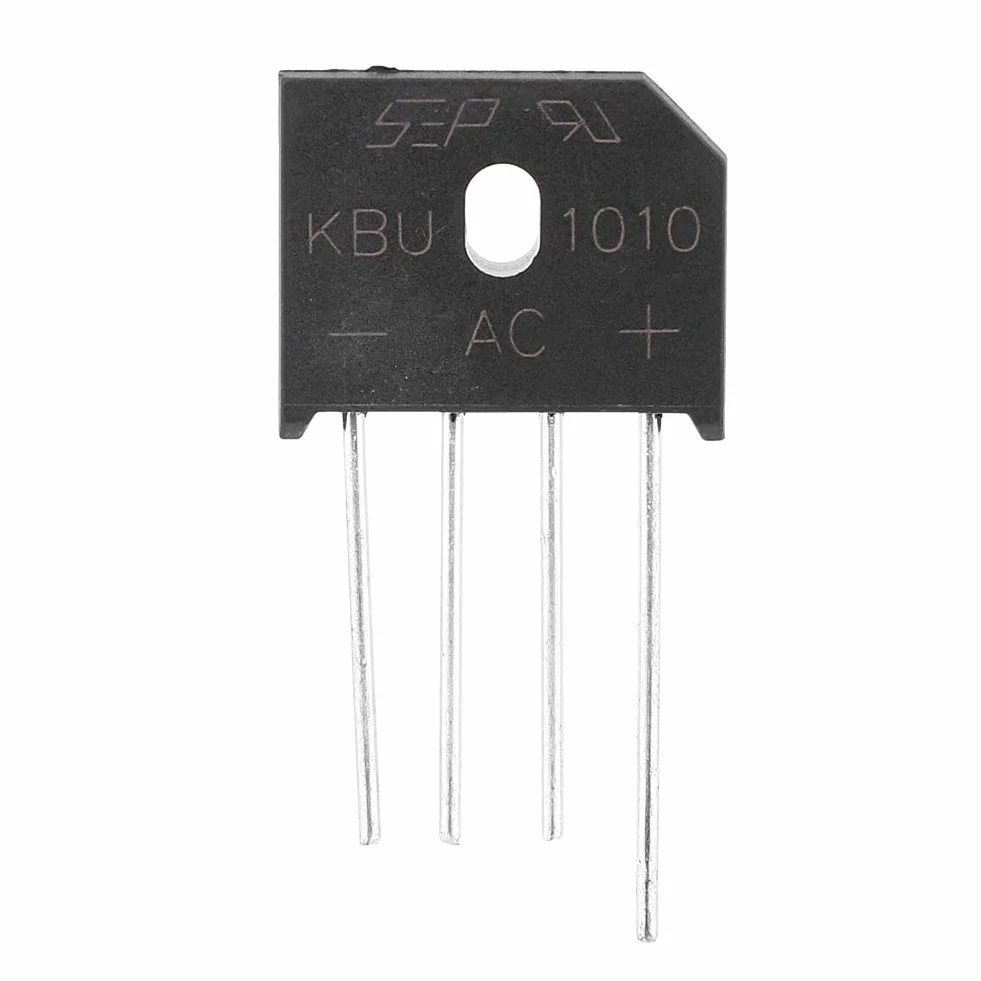 KBU1010 Brückendiodengleichrichter 10A 1000V 4-polig für Netzteil-Einstellschalter(5pcs)