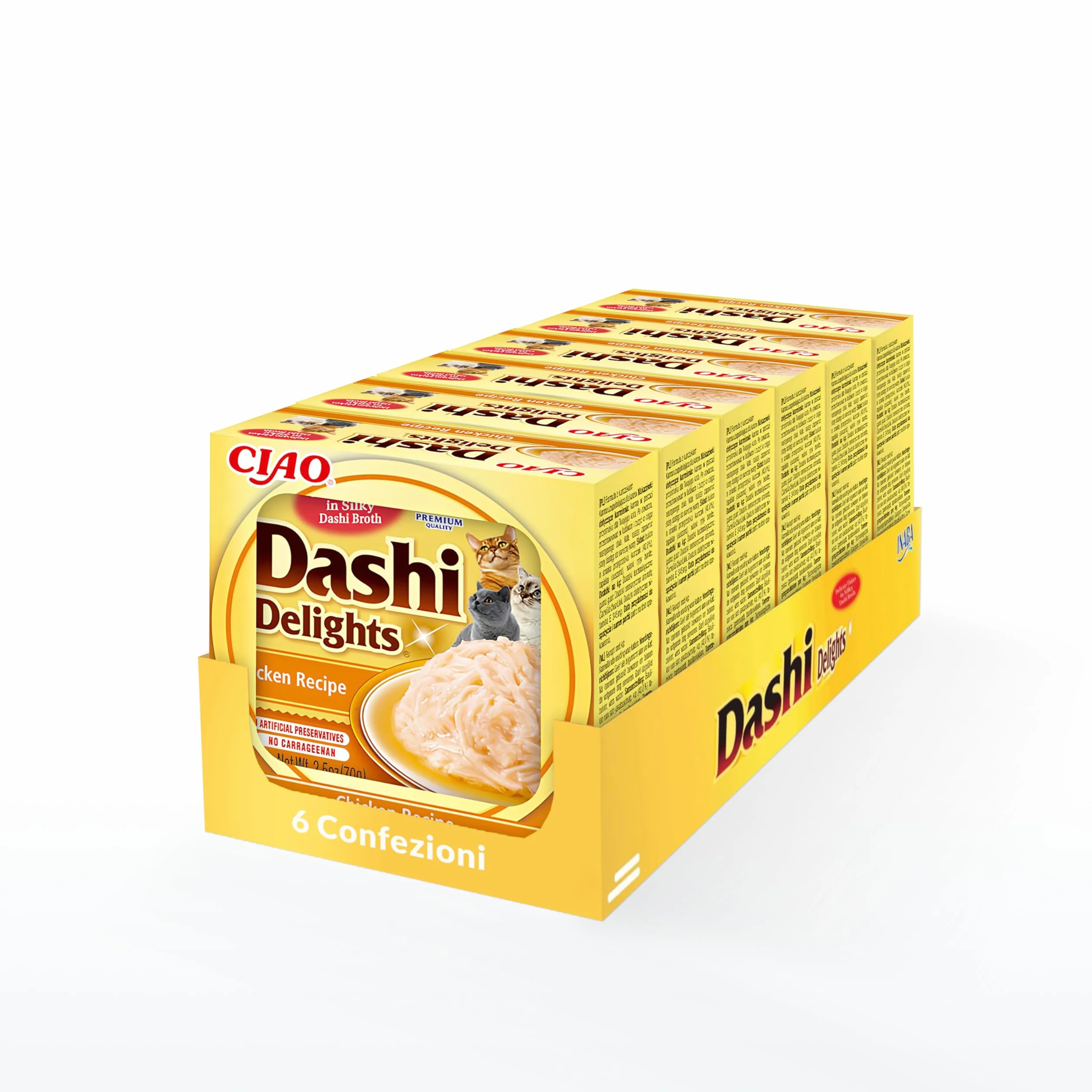 CHURU Cat DASHI Delights Przepis Kurczak 6X70GR
