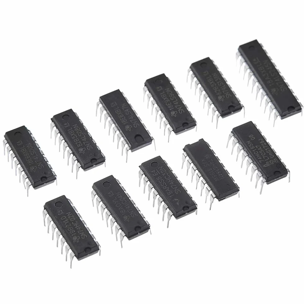 Seria Logic IC Zestaw 40 Sztuk 74HCxx 74LSxx Cyfrowy Zintegrowany Układ Scalony