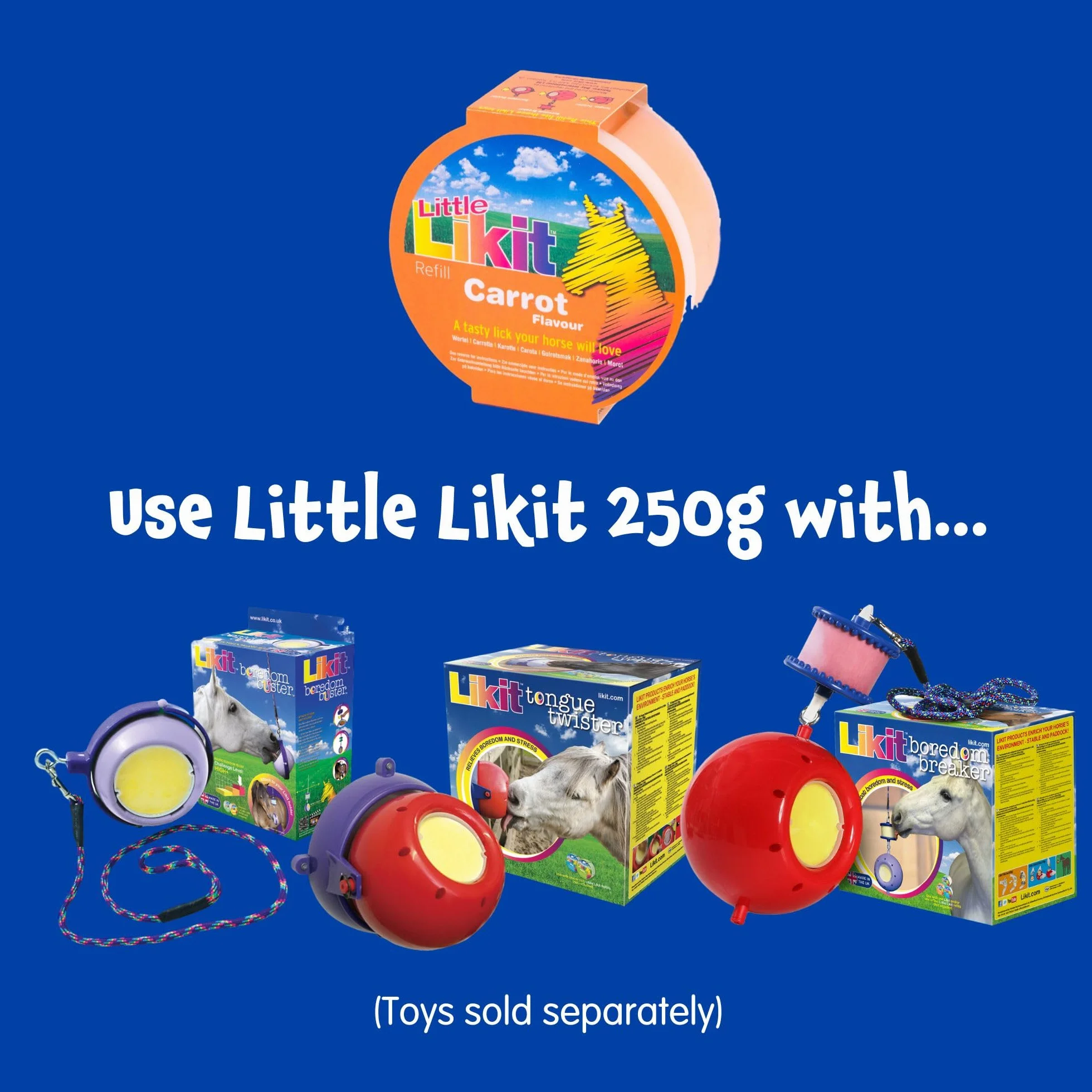 Likit Mały Multi - 5 sztuk - przezroczysty, unisex, LIK0040