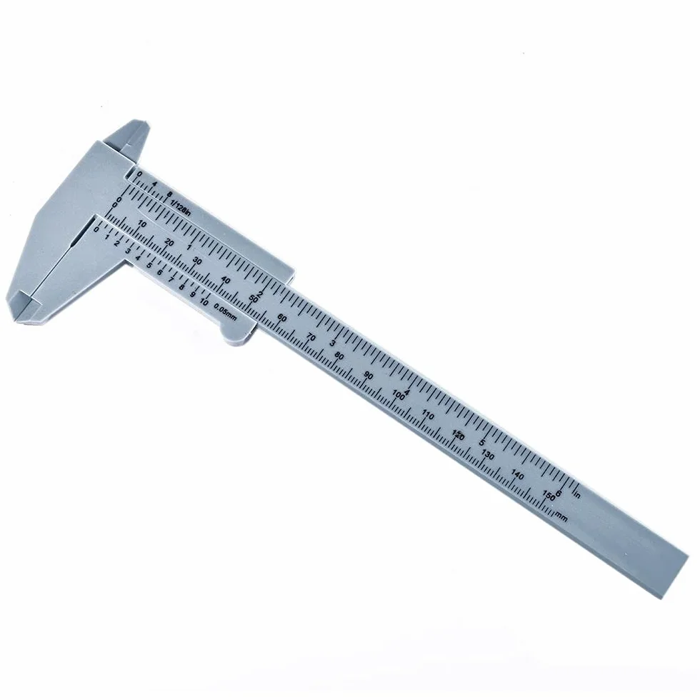 Namvo 2 szt. cyfrowy suwmiarka 150 mm cyfrowe precyzyjne narz?dzie mikrometr z tworzywa sztucznego z konwersj? mm - 6" suwmiarki narz?dzie pomiarowe