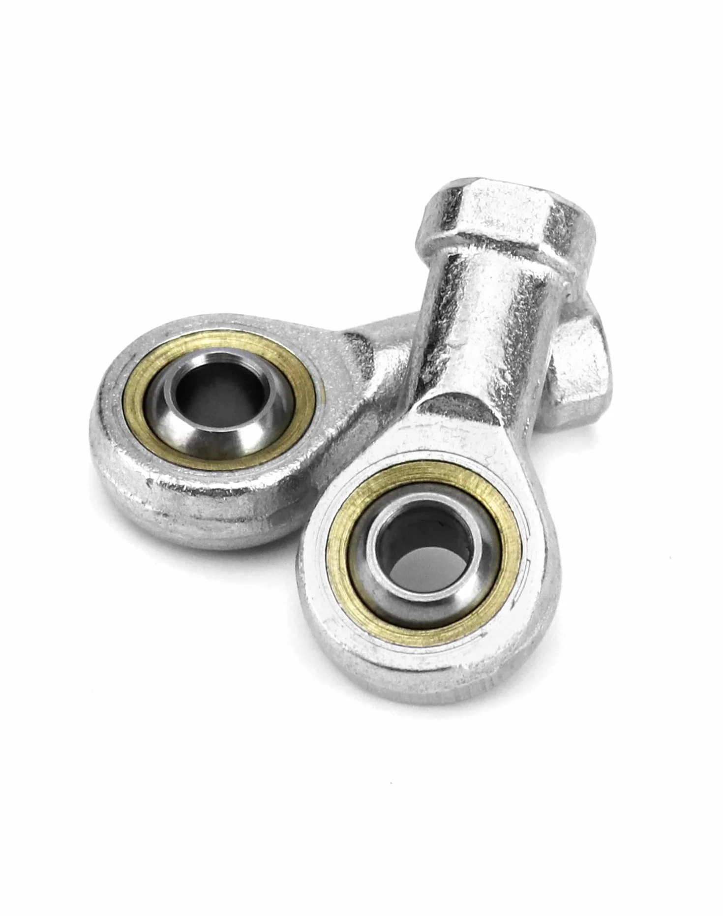 QWORK łożyska przegubowe M8 x 1,25 8 mm gwint wewnętrzny samosmarujące