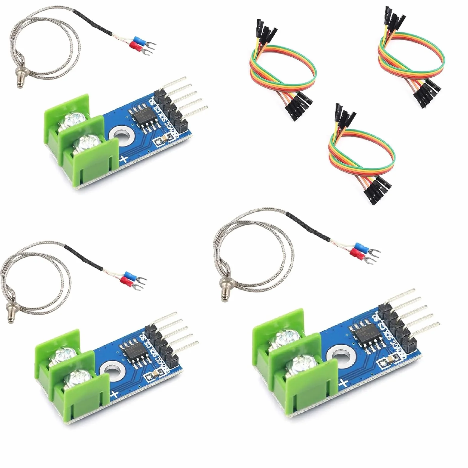 MAX6675 czujnik temperatury, czujnik temperatury typu K, MAX6675, moduł kompatybilny z Arduino i Raspberry Pi