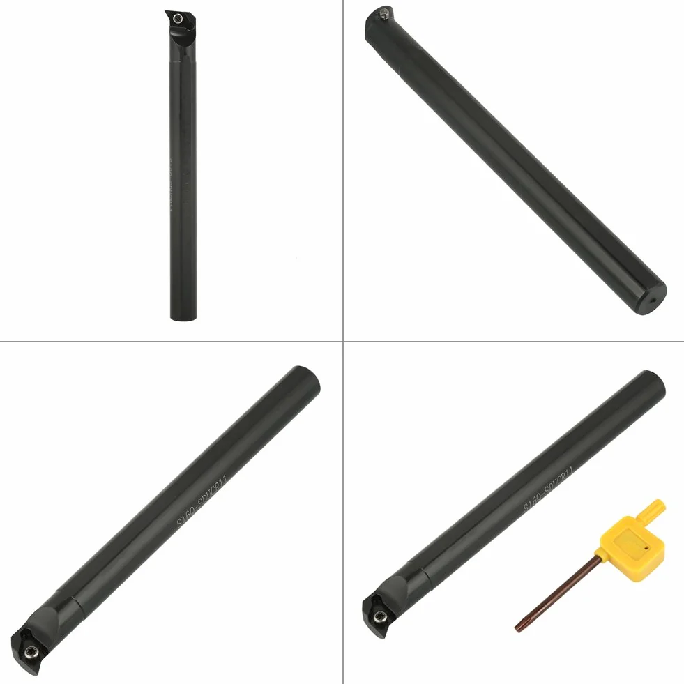 S16Q-SDUCR11 16x180mm 95° Cutter Halter für DCGT11T3 DCMT11T3 DCMW11T3 Einsatz Innengewinde Drehen Werkzeughalter