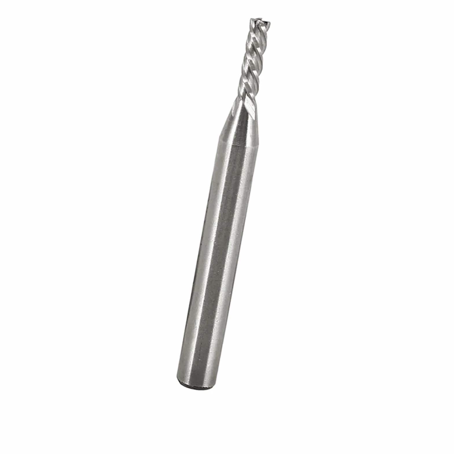 Frez HSS CNC 4-fletowy 1/4" 1/8" prosty trzpień 4 mm do stali szybkotnącej