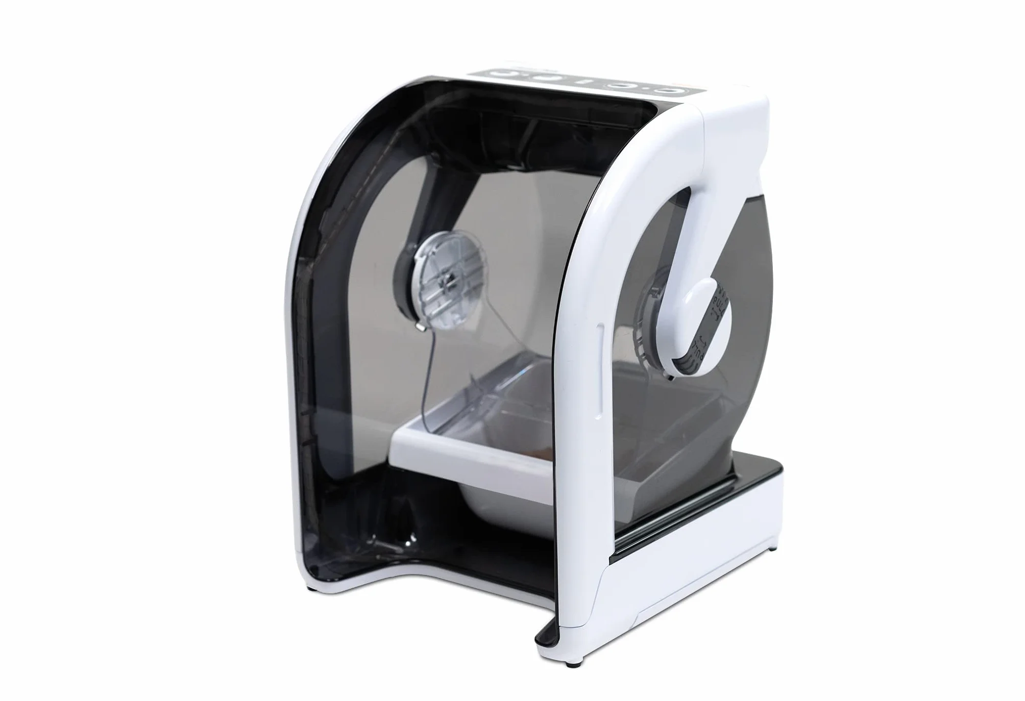 Closer Pets Automatyczny Karmnik Mibowl Microchip, Miska dla Psa i Kota, Biały, Czarny, 17.5 x 19.5 x 25 cm, dla Kotów i Psów, Nadający się do Mycia w Zmywarce