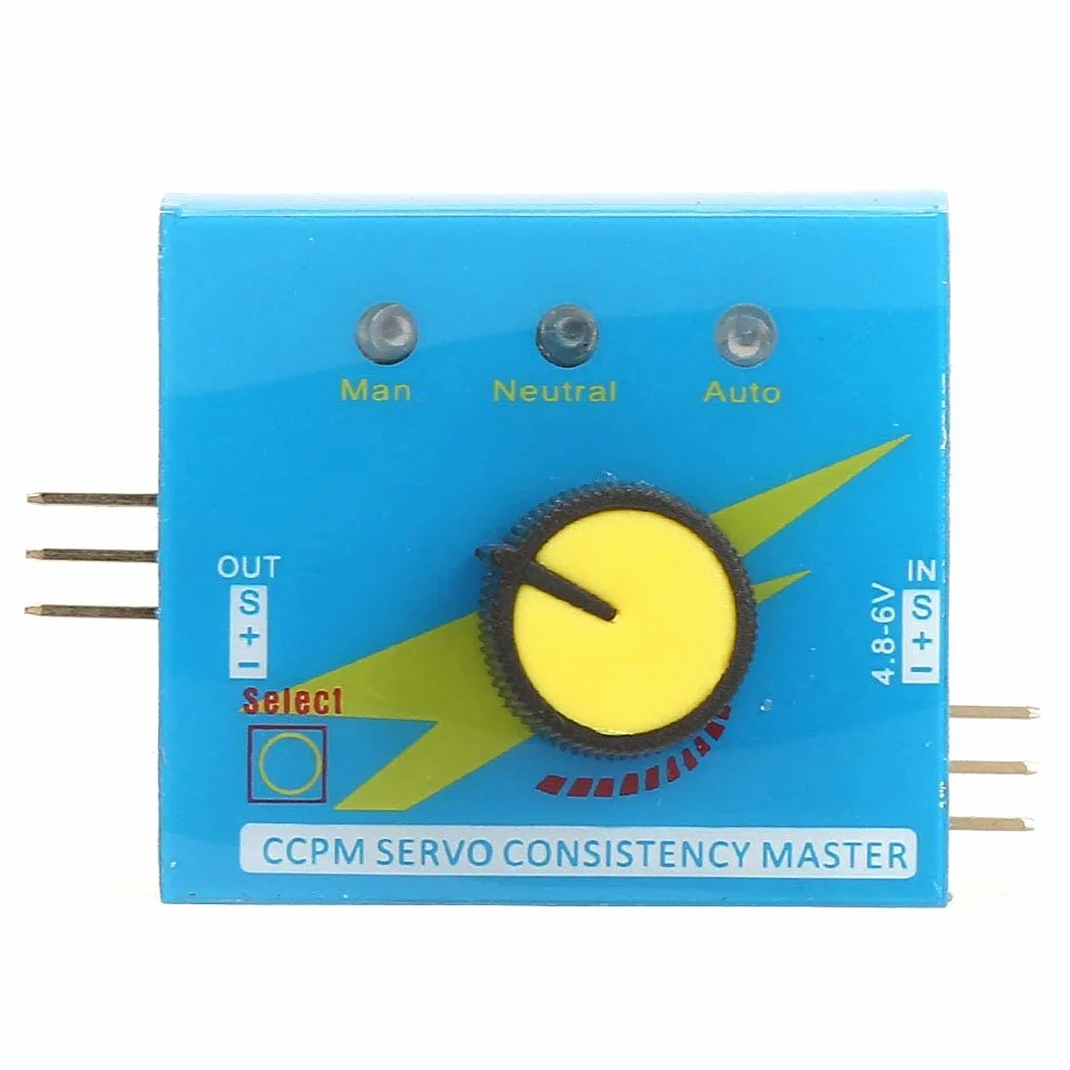 DC 4.2 6.0V 3 Kanały Tester Serwo Serwo, Youmile 2 szt. Tester Serwomechanizmu RC Kontrolery Kontrolery Prędkości Silnika Tester Silnik RC Testowanie ESC z Trójstopniowym