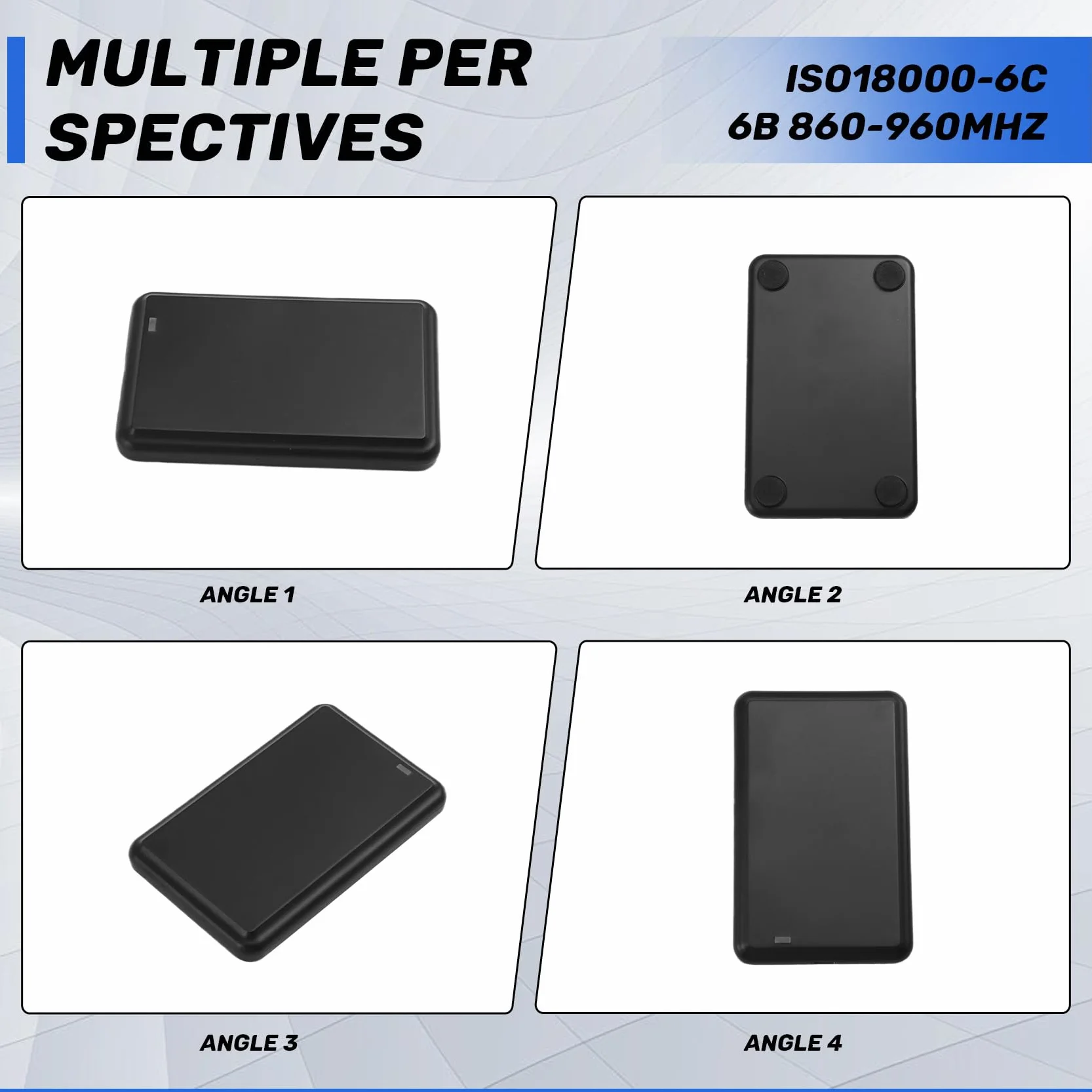 TsoLay USB ISO18000-6C 6B 860-960 MHz, odczyt i zapis, wyjście HID-USB Virtual COM regulowane