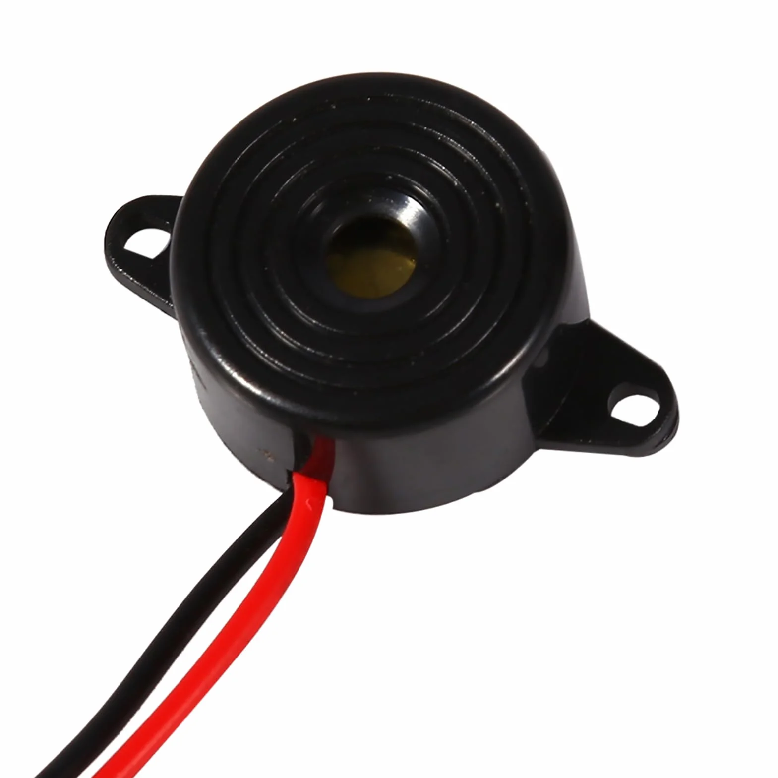 Piezo Elektroniczny Alarm Dźwiękowy 3-24V Brzęczyk 85-95dB 12VDC 100mm
