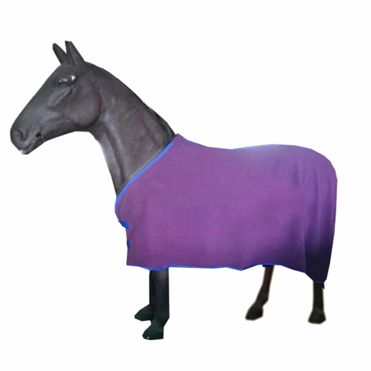 Dywan wybiegowy dla koni, Fioletowy, lekki, oddychający, wiosenny i jesienny kocyk dla konia, miękki polar, zimowa wygodna podszewka. Artykuły dla koni. 155 cm/61 cali. Koce dla koni. Zima.