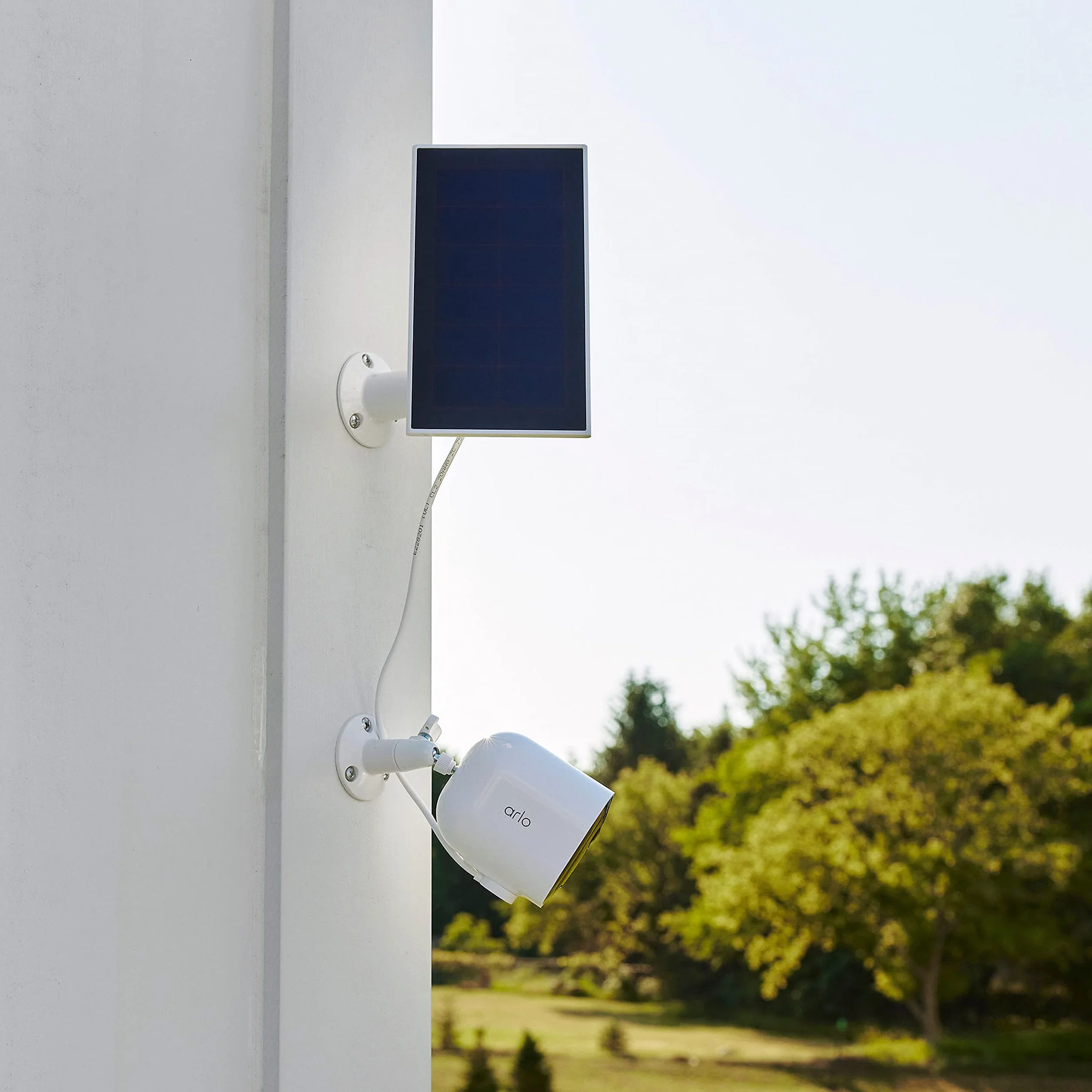 Arlo panel słoneczny kompatybilny z Ultra2 Pro3 Pro4 Floodlight magnetyczny kabel 2,44m