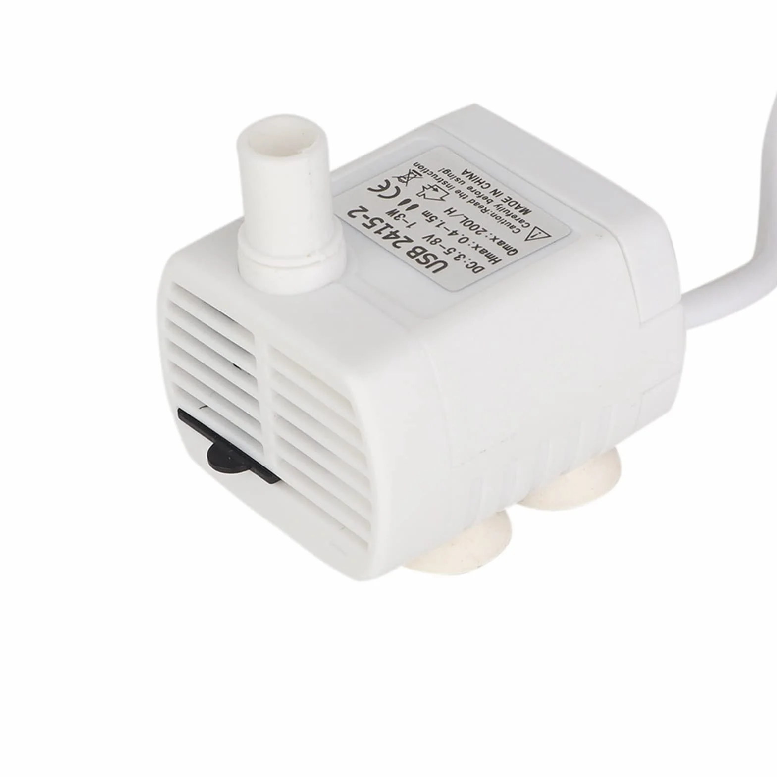Mini Pompa USB Zatapialna Pompa Wodna do Akwarium Akwarium Dozownik Wody dla Zwierząt Domowych Catit Pompa do Fontanny USB Mini Zatapialna 2415 4 Cat Pulaco Dc 5v dla Zwierząt