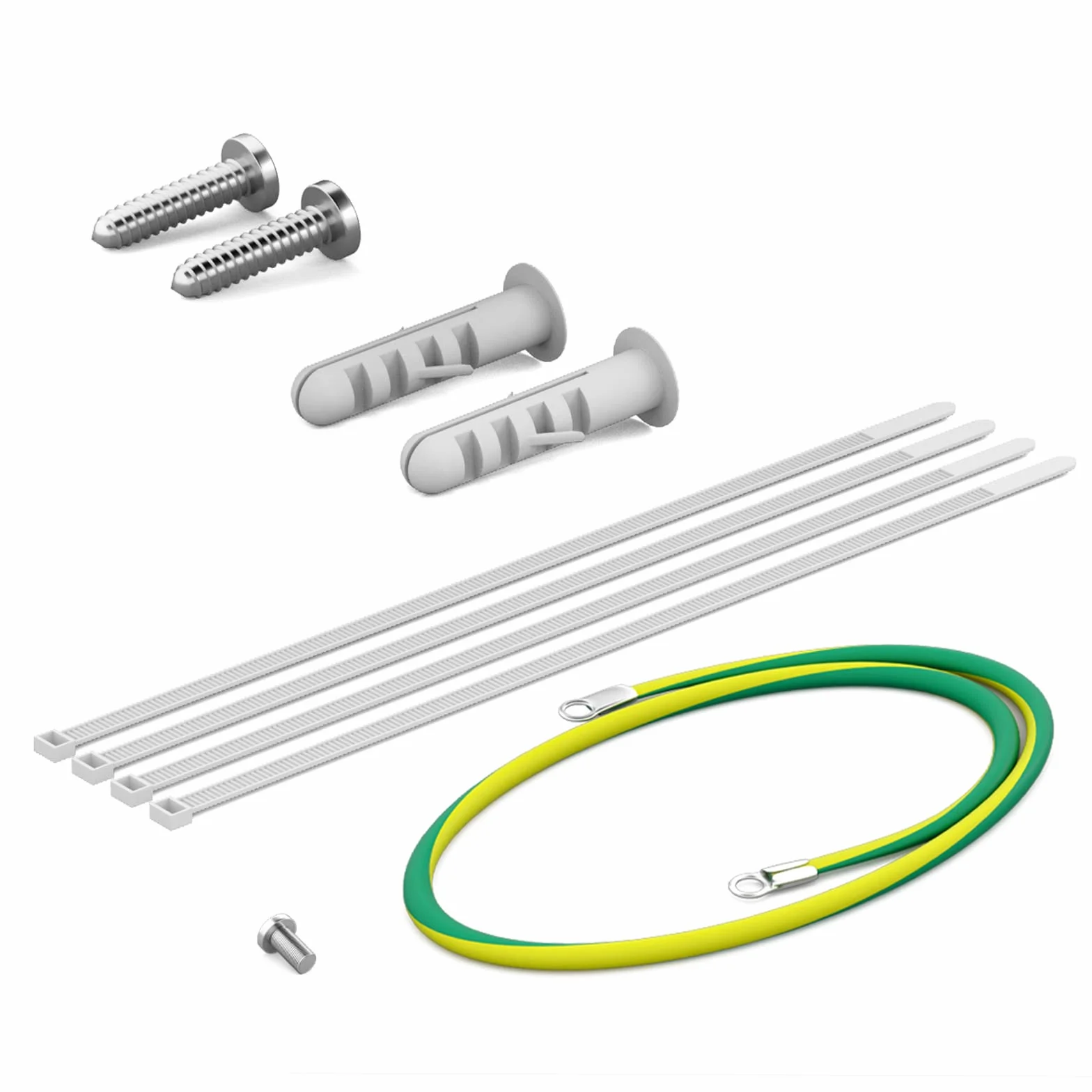 hb-digital 4-portowy panel krosowy obudowa do modułów Keystone z np. gniazdem RJ45 RJ11 Socket wtyczka antenowa złącze F USB-C USB-A BF/AF HDMI zacisk biegunowy gniazdo gwintowane BNZ - jasnoszary