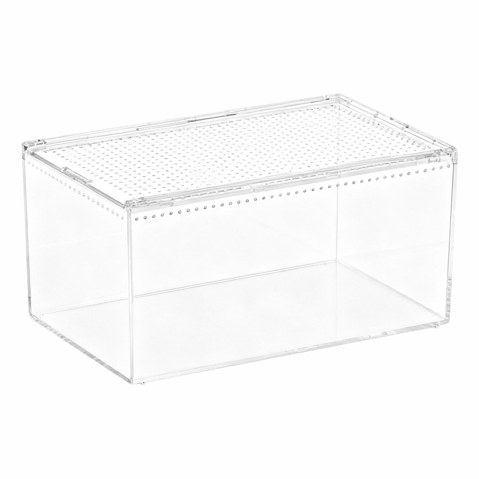Terrarium Dla Gadów Akrylowe Terrarium Odporne Na Ucieczkę Dla Gadów | Terrarium Dla Tarantuli I Pająków Skaczących Do Wnętrz Na Biurko W Domu I Biurze Dla Płazów Jaszczurek