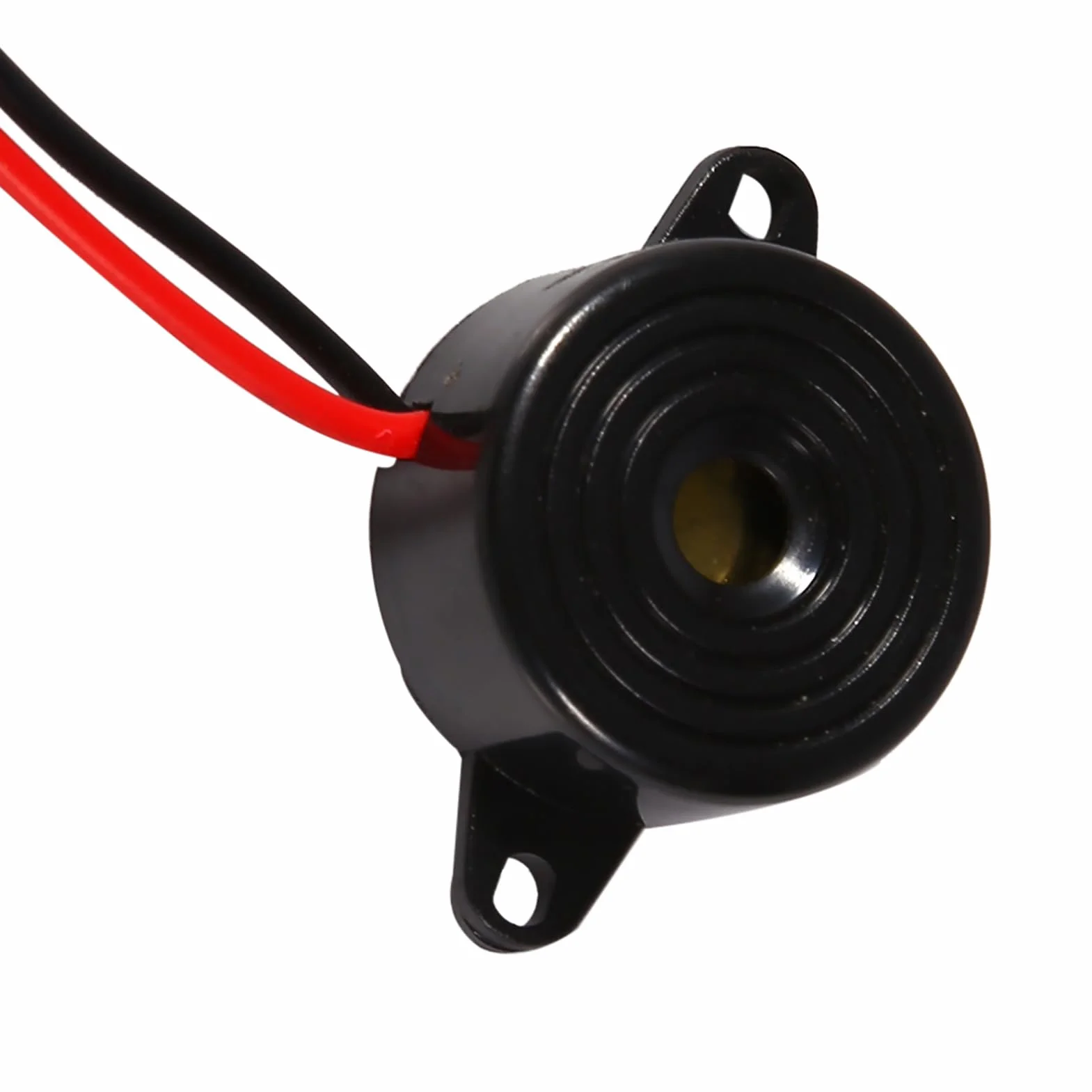 Piezo Elektroniczny Alarm Dźwiękowy 3-24V Brzęczyk 85-95dB 12VDC 100mm