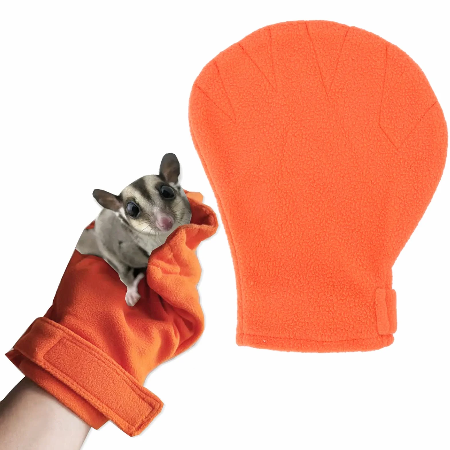 Sugar Glider Bonding Mitt Anti Bite Pet Handling Handschuh Bissfestigkeit Kleintiere Bonding Calming Handschuh für Kleintiere Sugar Glider Igel