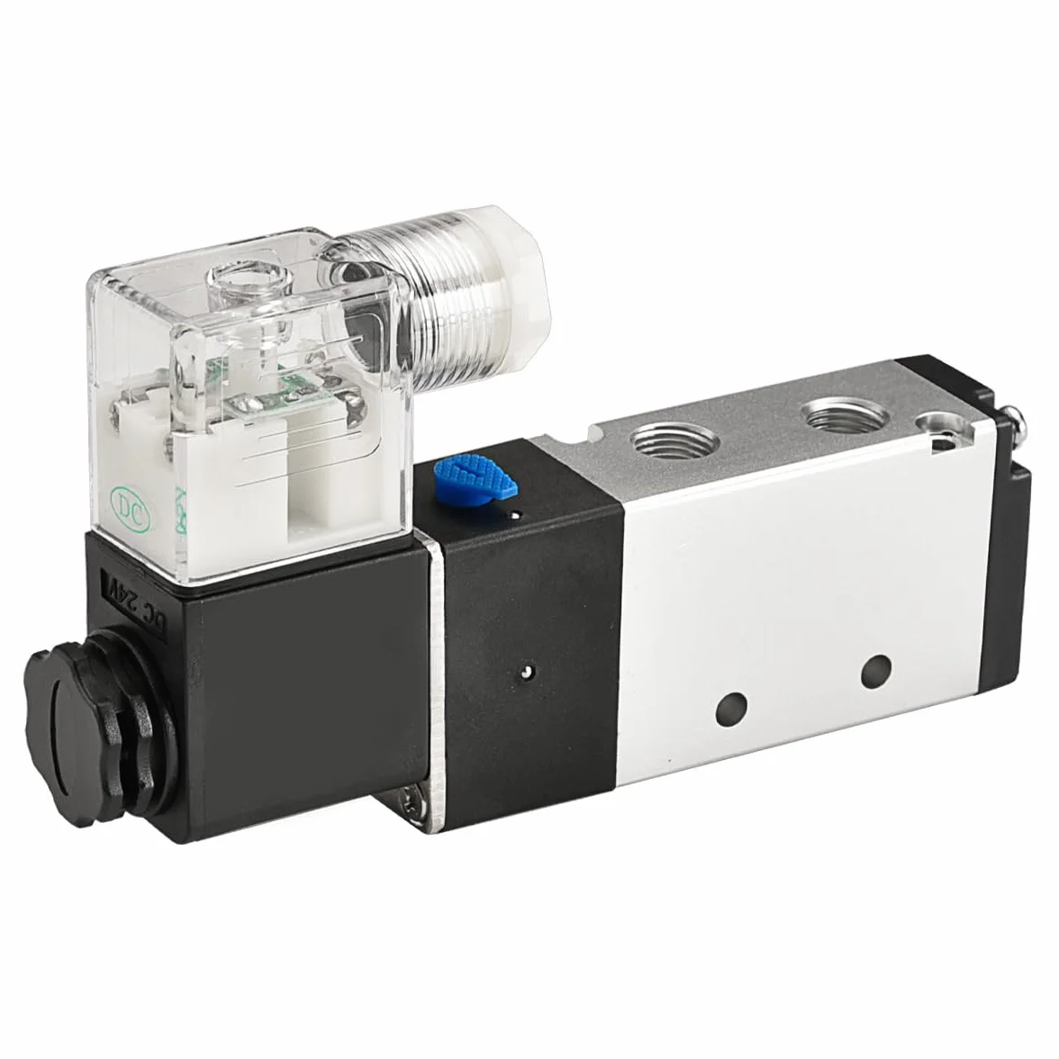 Heschen Elektryczny pneumatyczny zawór elektromagnetyczny 4V210-06 DC 24 V PT 1/8 5-drożny 2-pozycyjny