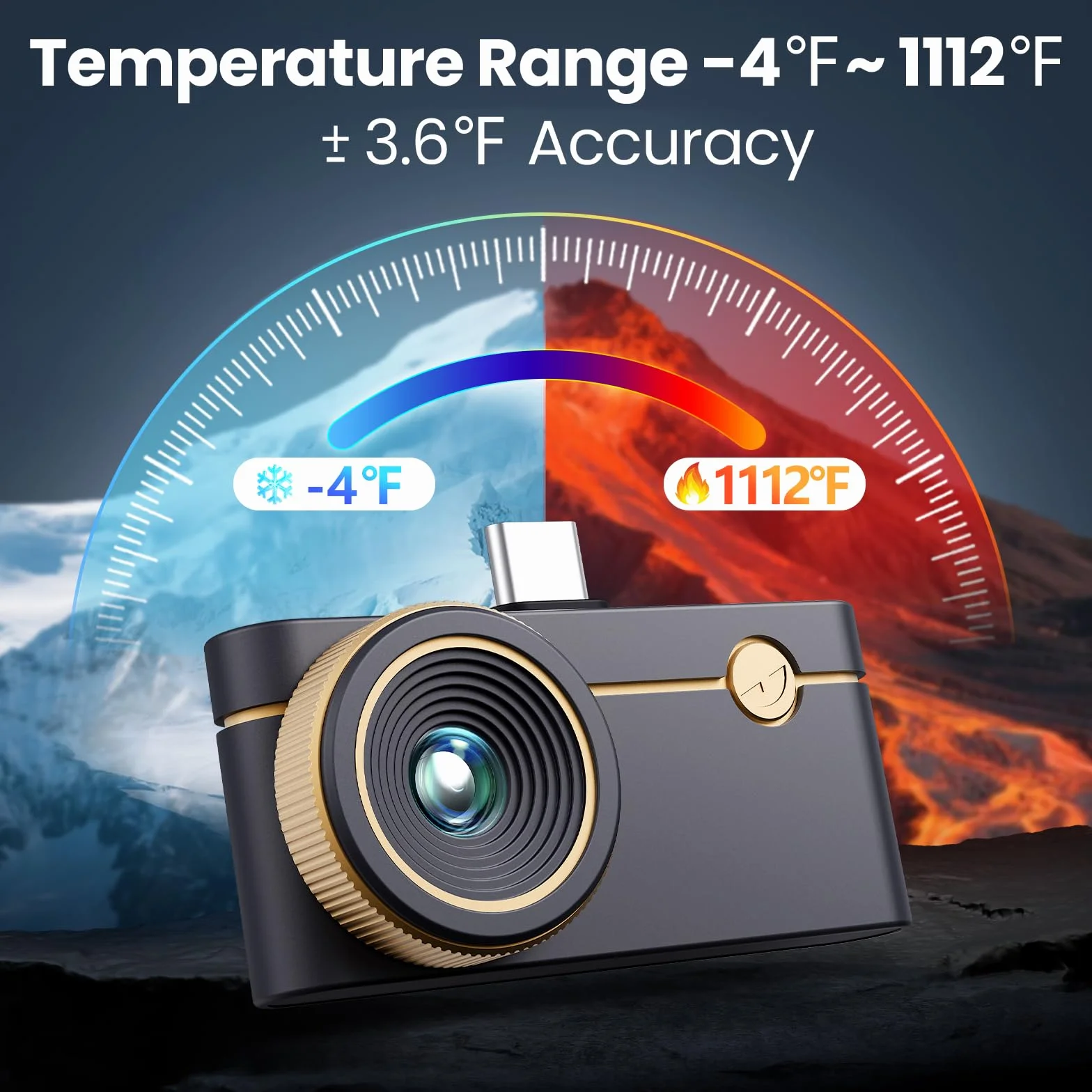 Thermal Master P3 kamera termowizyjna do iPhone 15/16 i Android kamera na podczerwień, regulowana ostrość, rozdzielczość X³, IR 512 x 384, -20℃-600℃, kontrola PCB