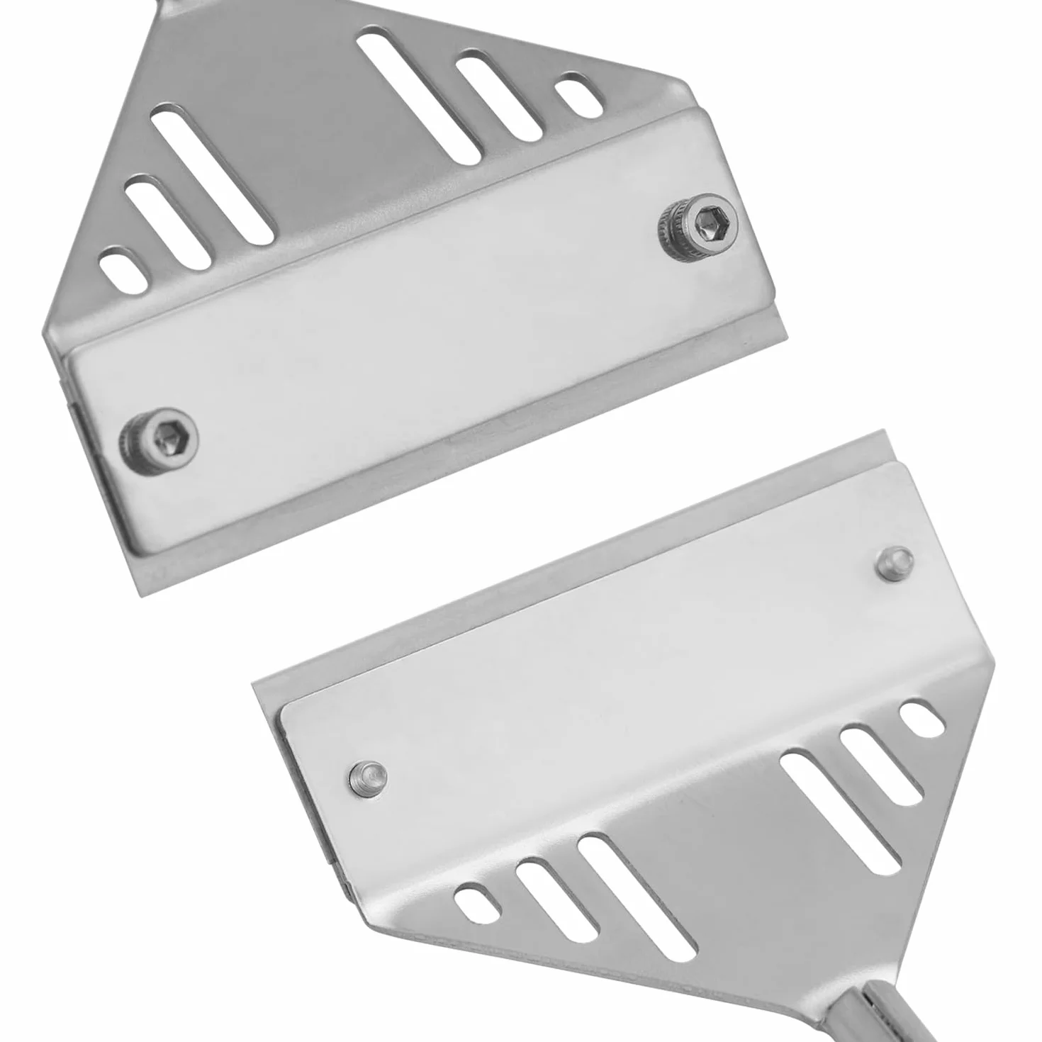 QWORK® 65 cm skrobaczka do alg ze stali nierdzewnej Środek do czyszczenia dysków akwariowych z 10 ostrzami, akcesoria do czyszczenia akwarium umożliwiające łatwe czyszczenie trudno dostępnych miejsc