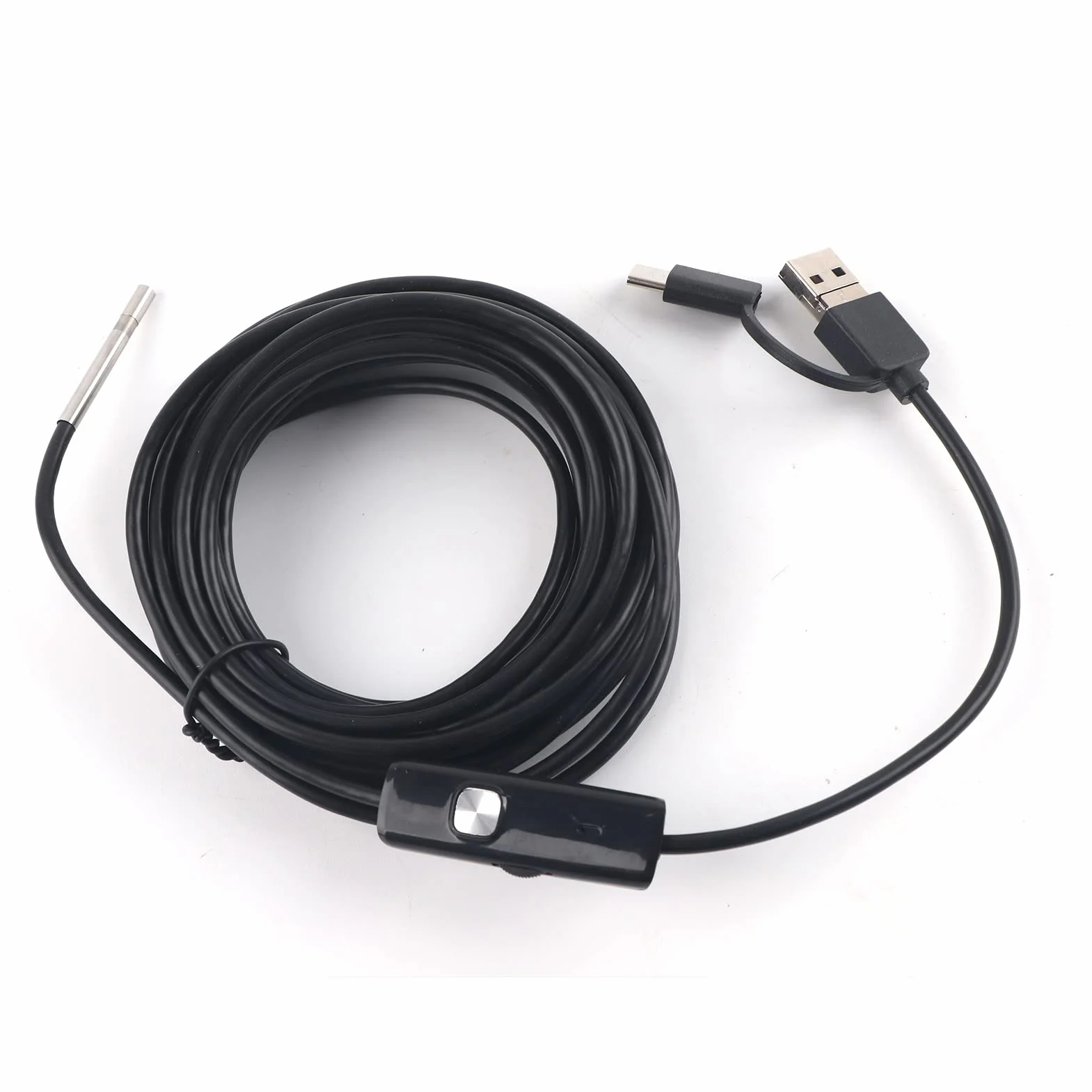 Endoskop Wodoodporny 3,9 mm Kamera HD 6 LED Typ C 5m