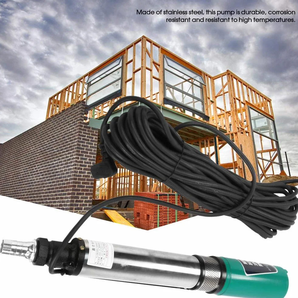 Pompa głębinowa solarna 48V 60V 4/5m³ 45/55m 0,5PS 1'' do studni