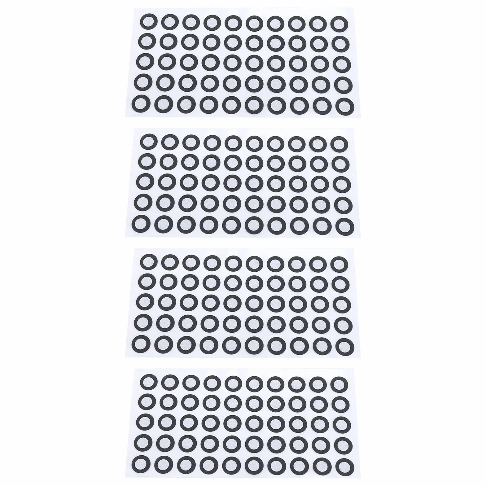 500 szt. Marker do Skanowania 3D, Punkty Skanowania 3D, średnica Wewnętrzna 6 Mm, średnica Zewnętrzna 10 Mm, Punkt Odniesienia, Znaczniki Odbicia Rozproszonego, Kropki śledzące