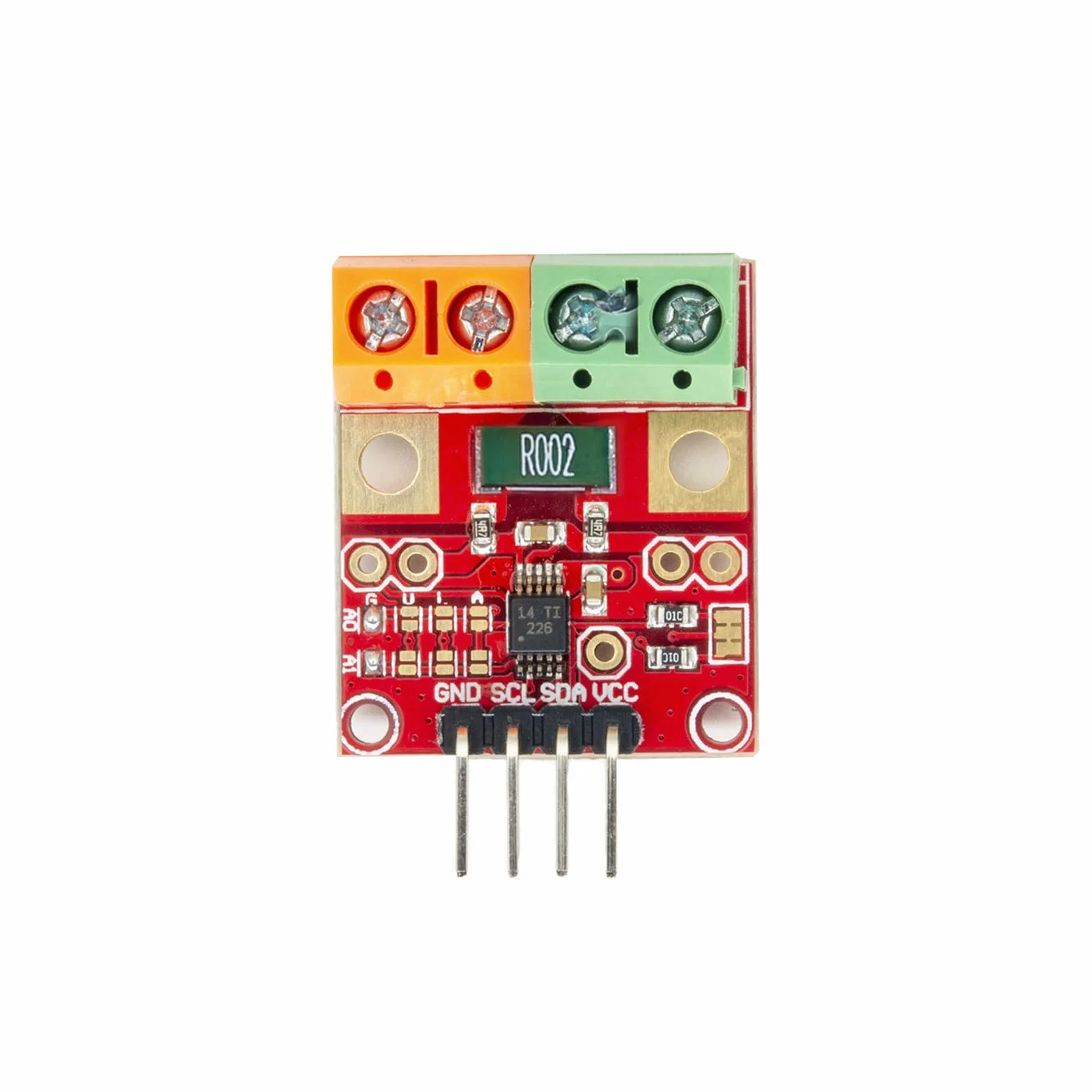 INA226 moduł czujnika prądu, 0-36 V, 20 A, monitoring napięcia IIC, do urządzeń elektronicznych przemysłowych