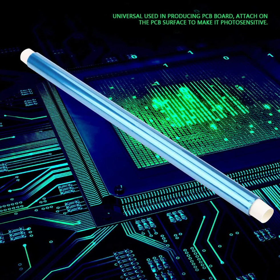 Folia światłoczuła, 1 M × 0, Przenośna światłoczuła Sucha Folia do Obwodu Arkusz Fotorezystu do Produkcji Płytki PCB 3,3 Stopy * 1,0 Stopy, Elektryczne, Bezpieczniki