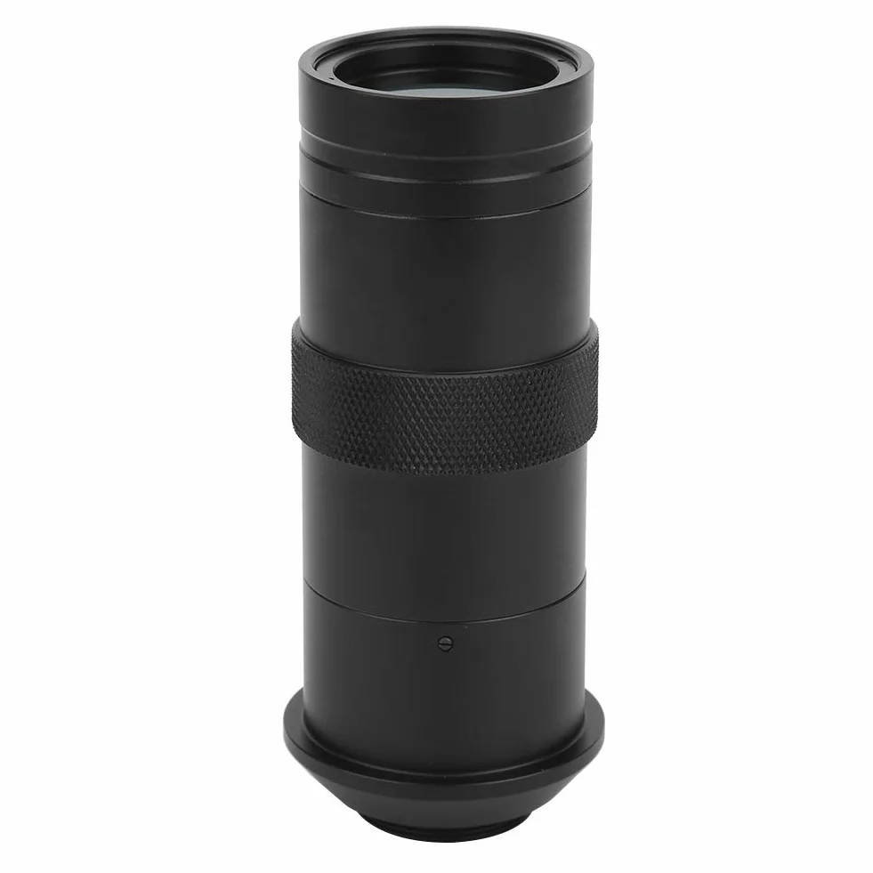 8X-100X C-mount mocowanie obiektywu Zoom regulowane powiększenie obiektyw CCD obiektyw mikroskop przemysłowy kamera lupa do obiektywu mikroskopu 25 mm
