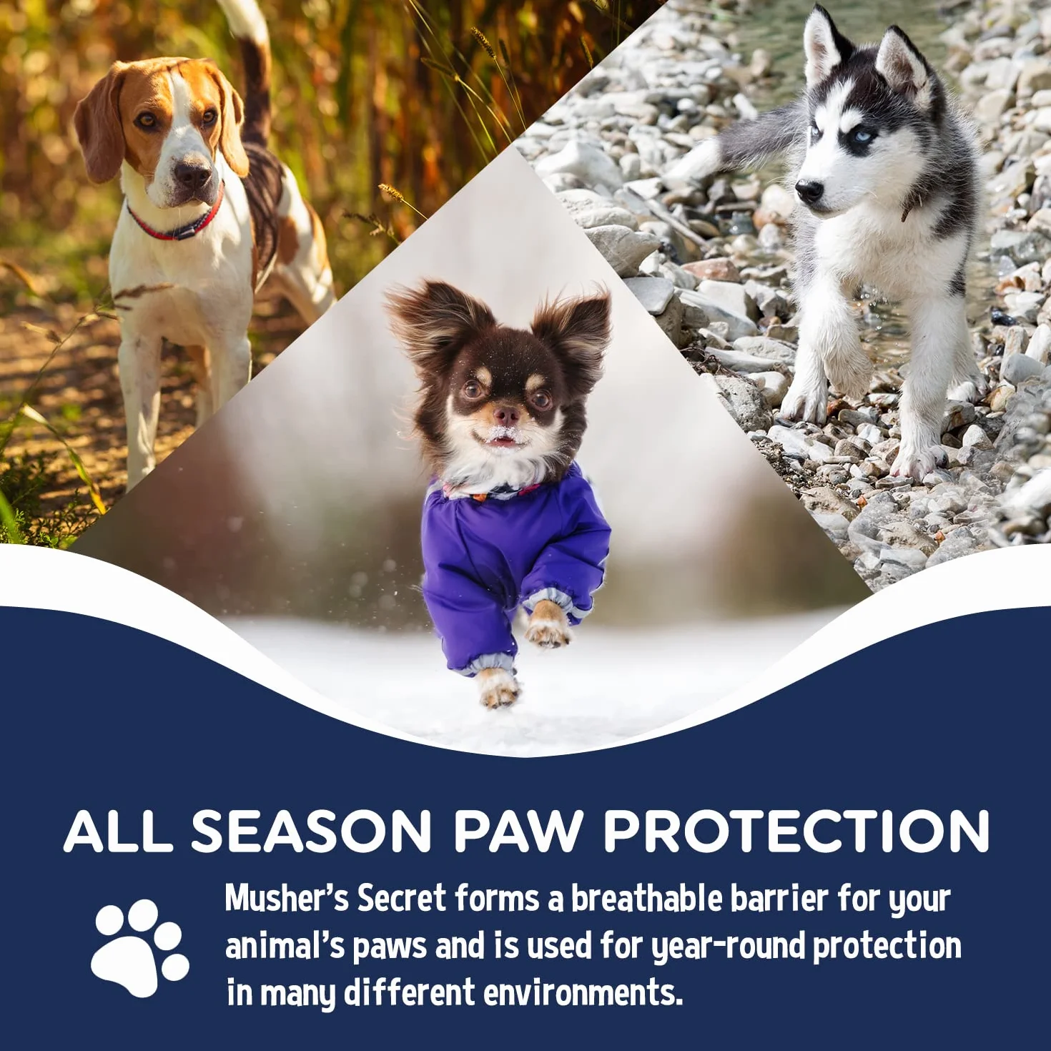 Musher's Secret Paw Protector, Balsam do łap psa, 60 g