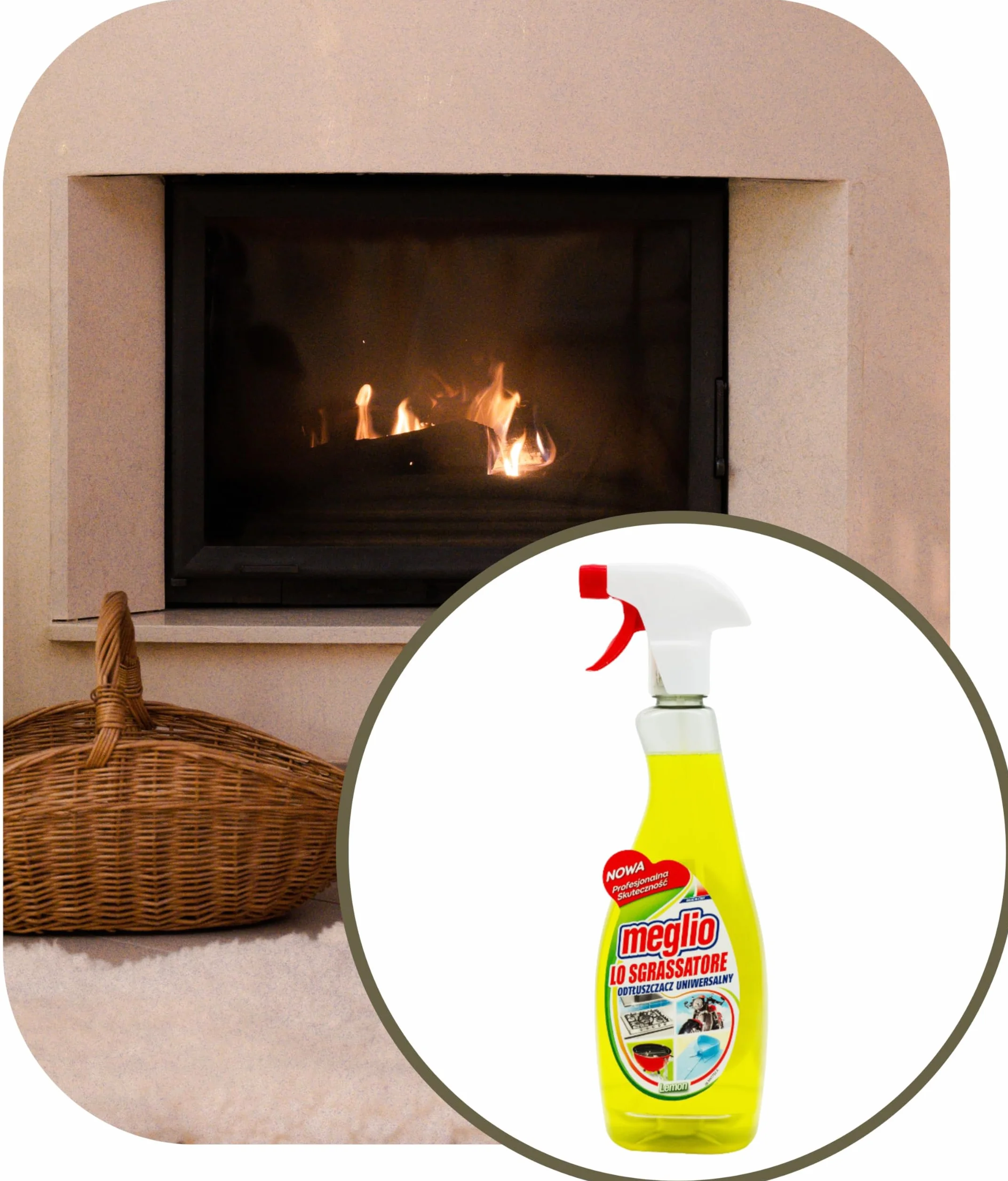 MEGLIO Odtłuszczacz uniwersalny Lemon, 750ml