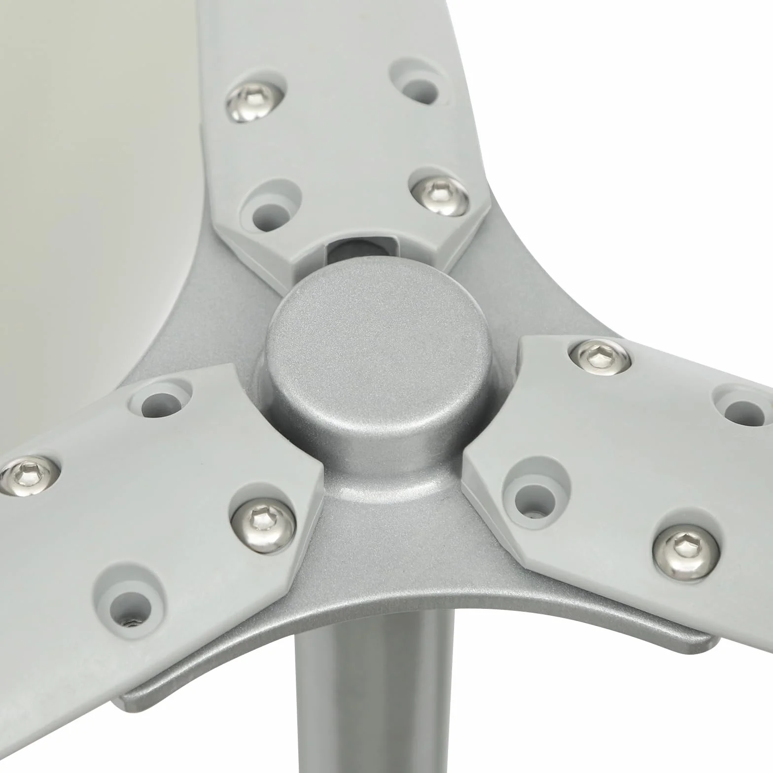 Pionowa turbina wiatrowa 100 W, z inteligentnym mikroprocesorem i automatyczną funkcją hamowania, IP67, cicha praca (3 otwory kołnierzowe, 12 V)