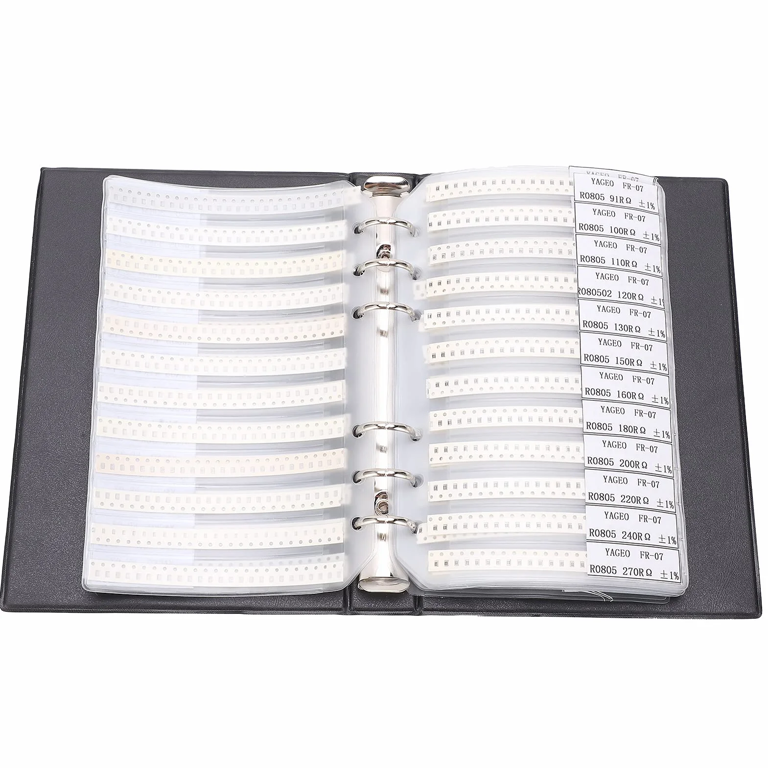 0805 SMD Rezystor Próbka Książki 170 Wartości 4250 Sztuk