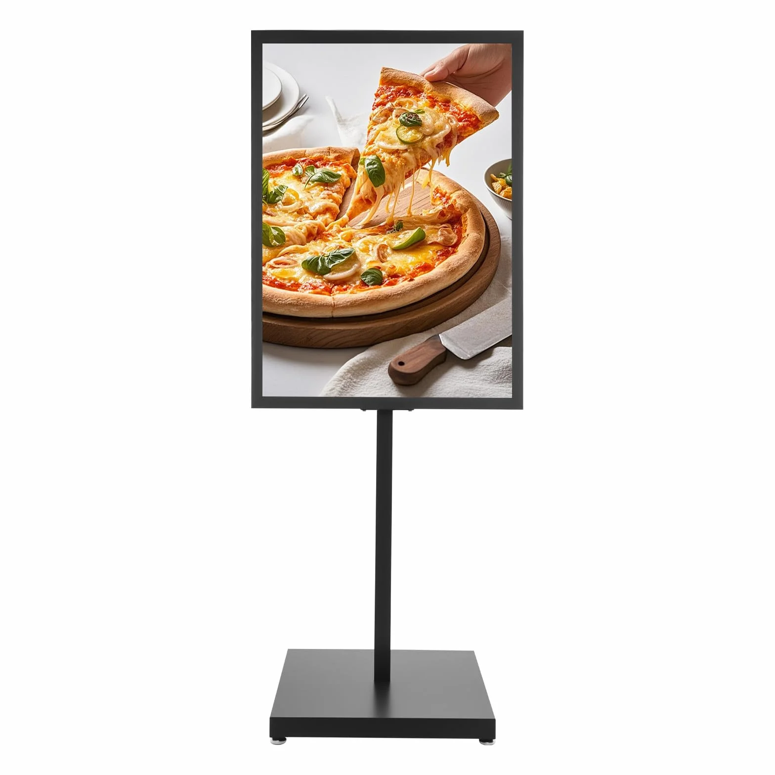 Stojak na plakat 90x65 cm, stojak podłogowy reklamowy
