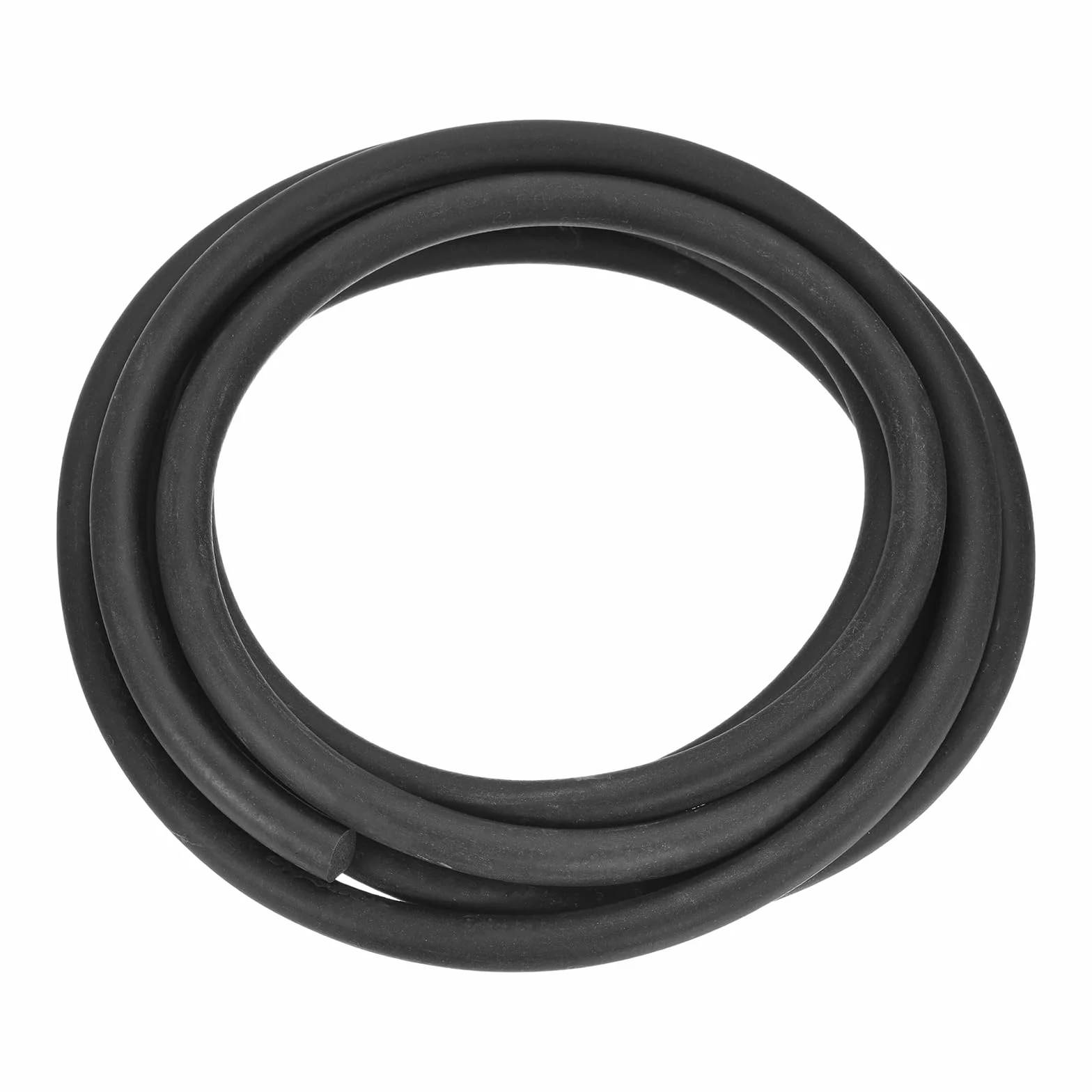 QUARKZMAN Taśma uszczelniająca z pianki silikonowej, 10 mm OD 2,5 m (8 stóp) Uszczelka z pianki silikonowej z pianki gumowej piankowej do magazynu, czarna