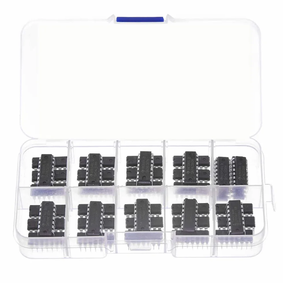 Seria Logic IC Zestaw 40 Sztuk 74HCxx 74LSxx Cyfrowy Zintegrowany Układ Scalony