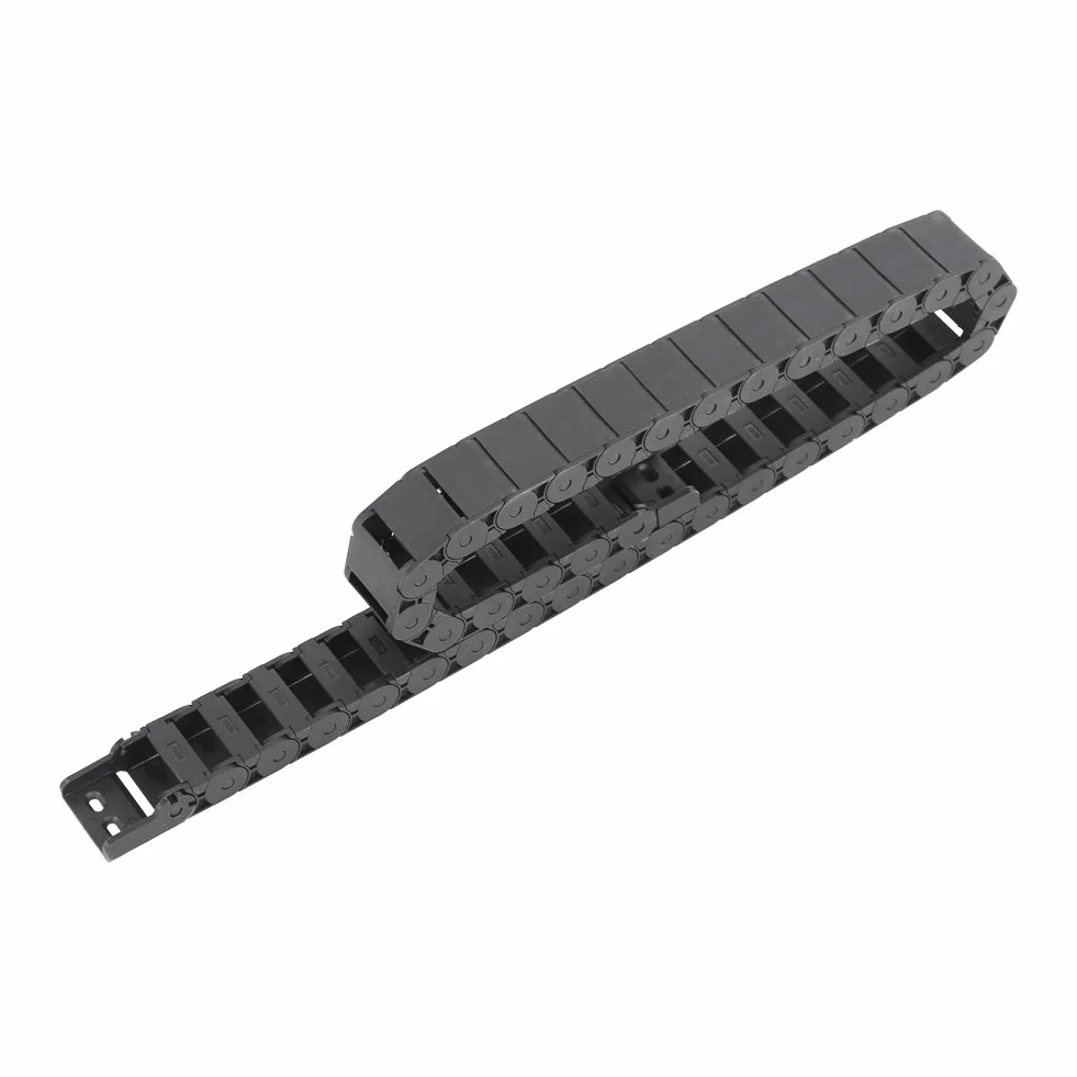 Czarny nylonowy kabel zamek błyskawiczny 15 mm x 30 mm 1 m do grawerowania CNC router akcesoria
