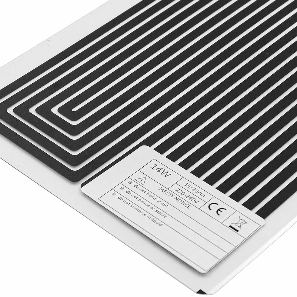 Mała Mata Grzewcza 15X28Cm Mata Grzewcza 14W Z Termostatem Regulacja Temperatury Dla Gadów Węże Jaszczurki Gekony Pająki Gąsienice Akwarium Podkładka Grzewcza