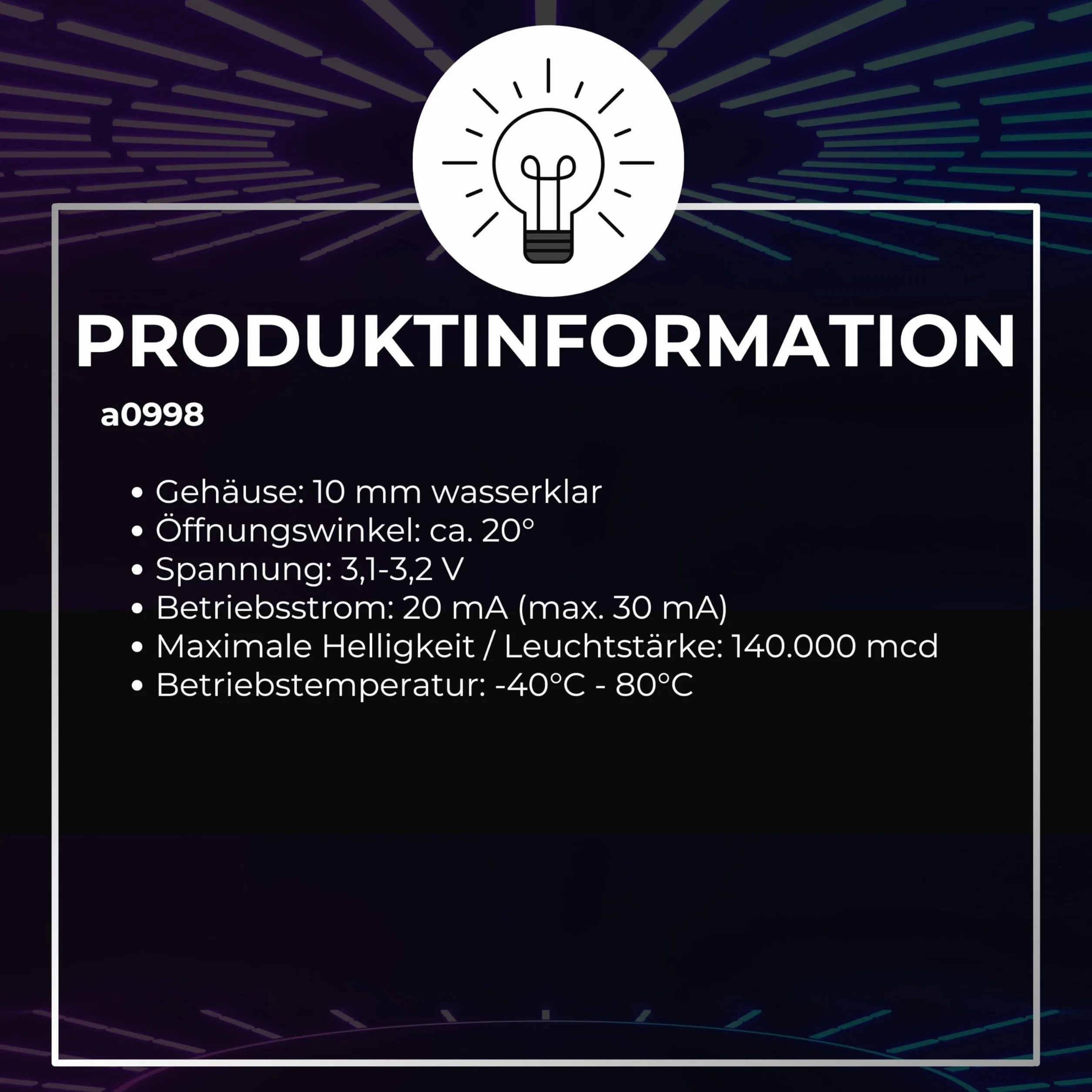 LED 10 mm kolor biały 140000mcd 5 sztuk białe diody świecące ok. 3 V Dioda 2 Pin LED obudowa przezroczysta